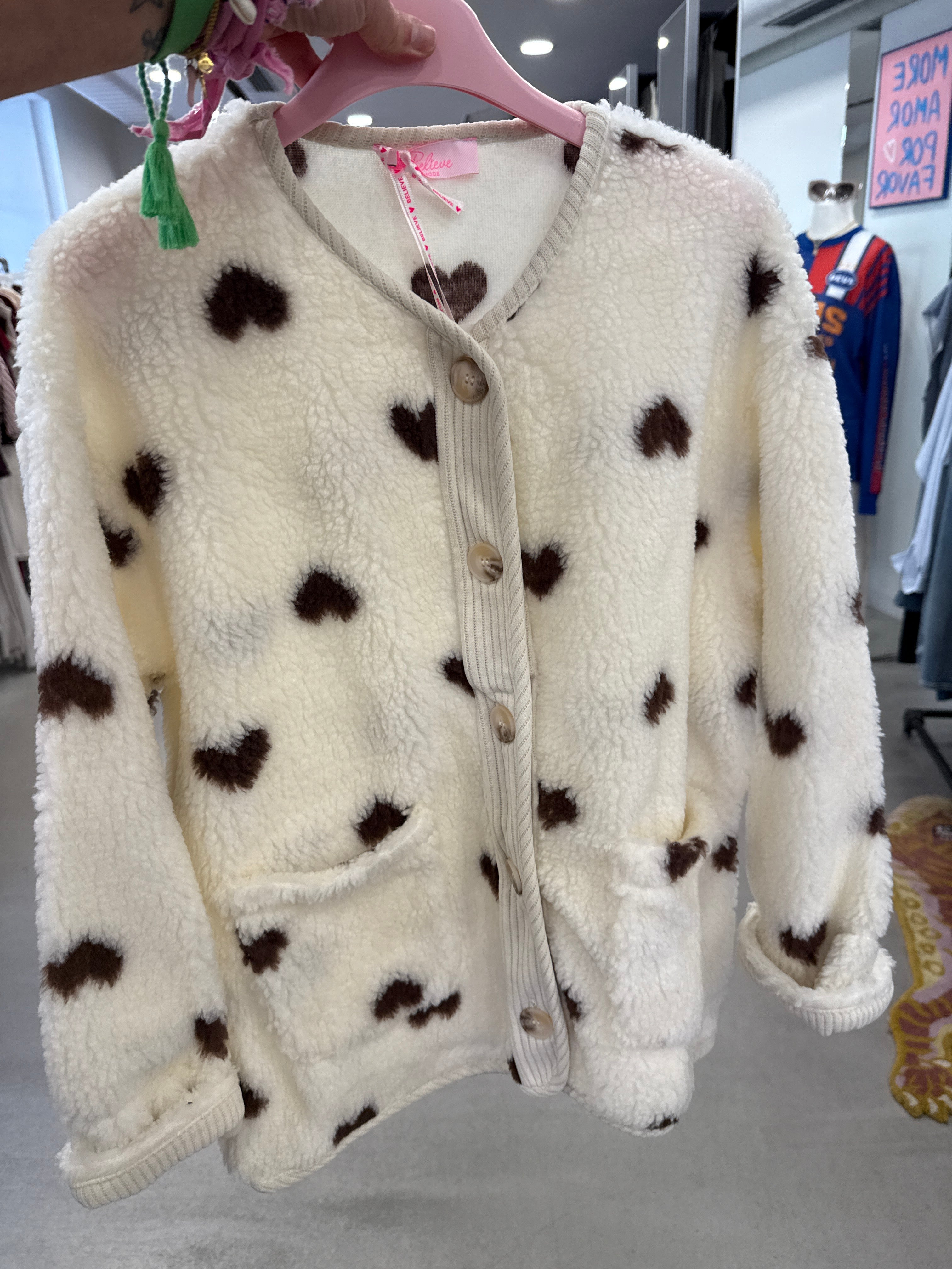 Jacke Teddy Heart