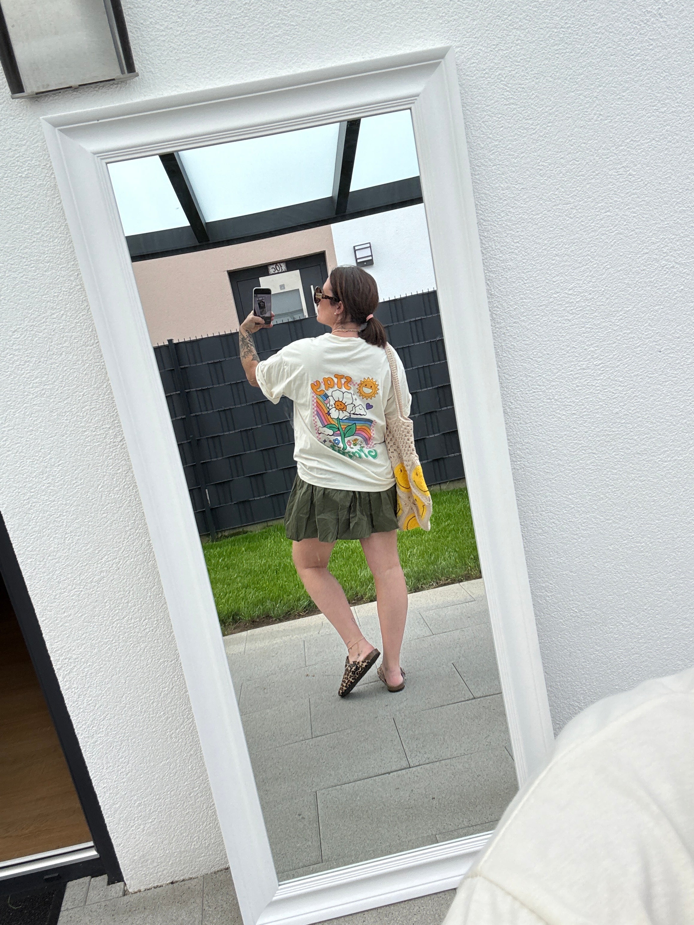 T-Shirt Smiley Flower