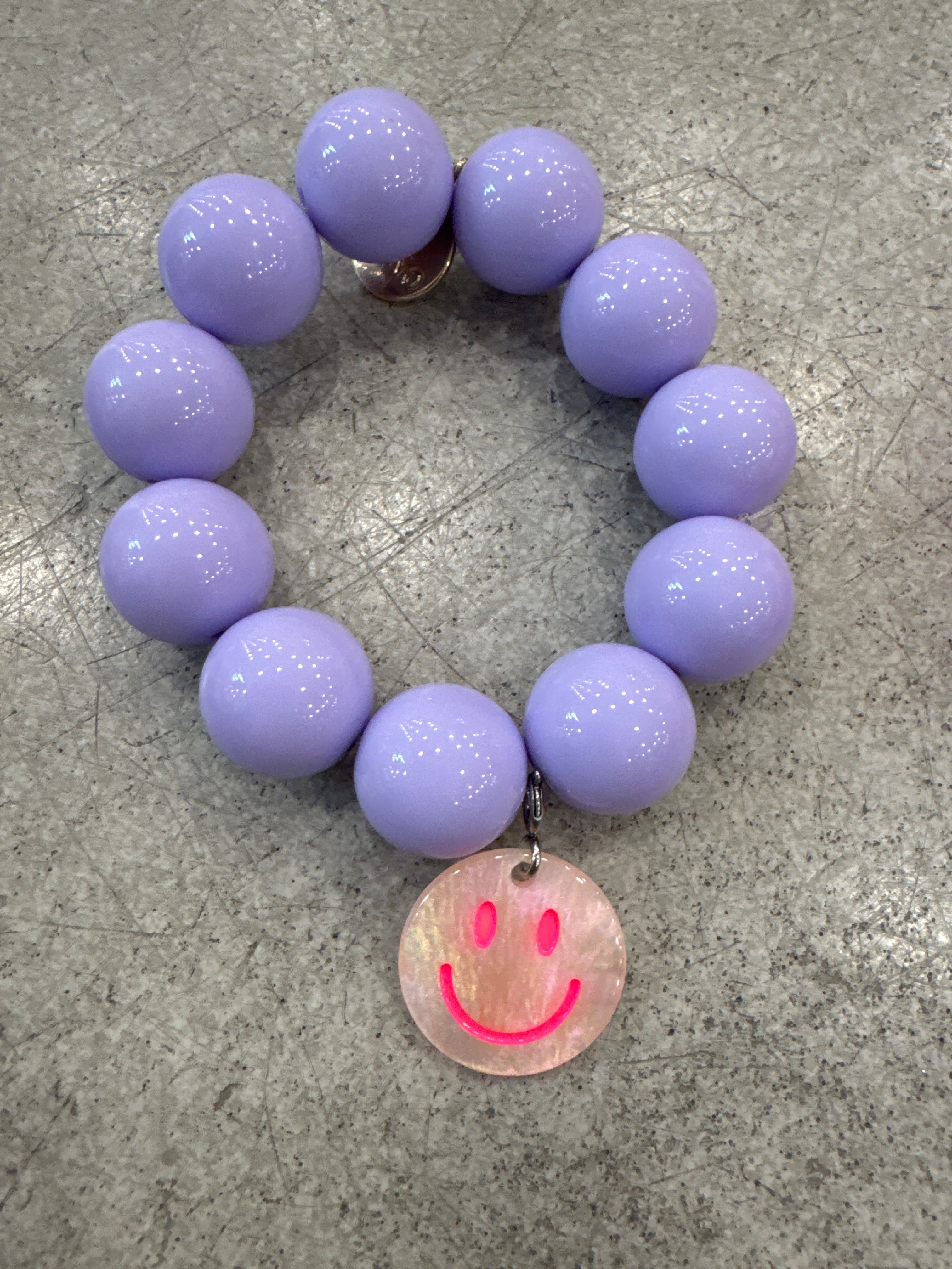 Armband Big Colourful Smiley