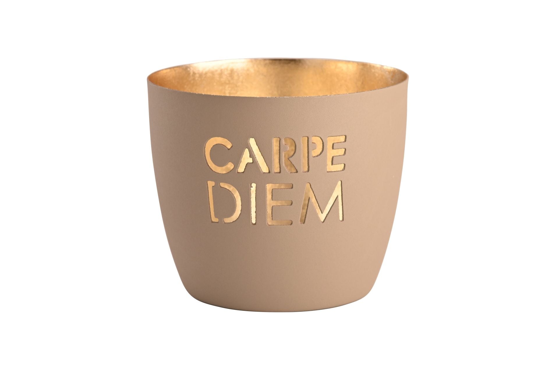 GIFT C Windlicht Cape diem