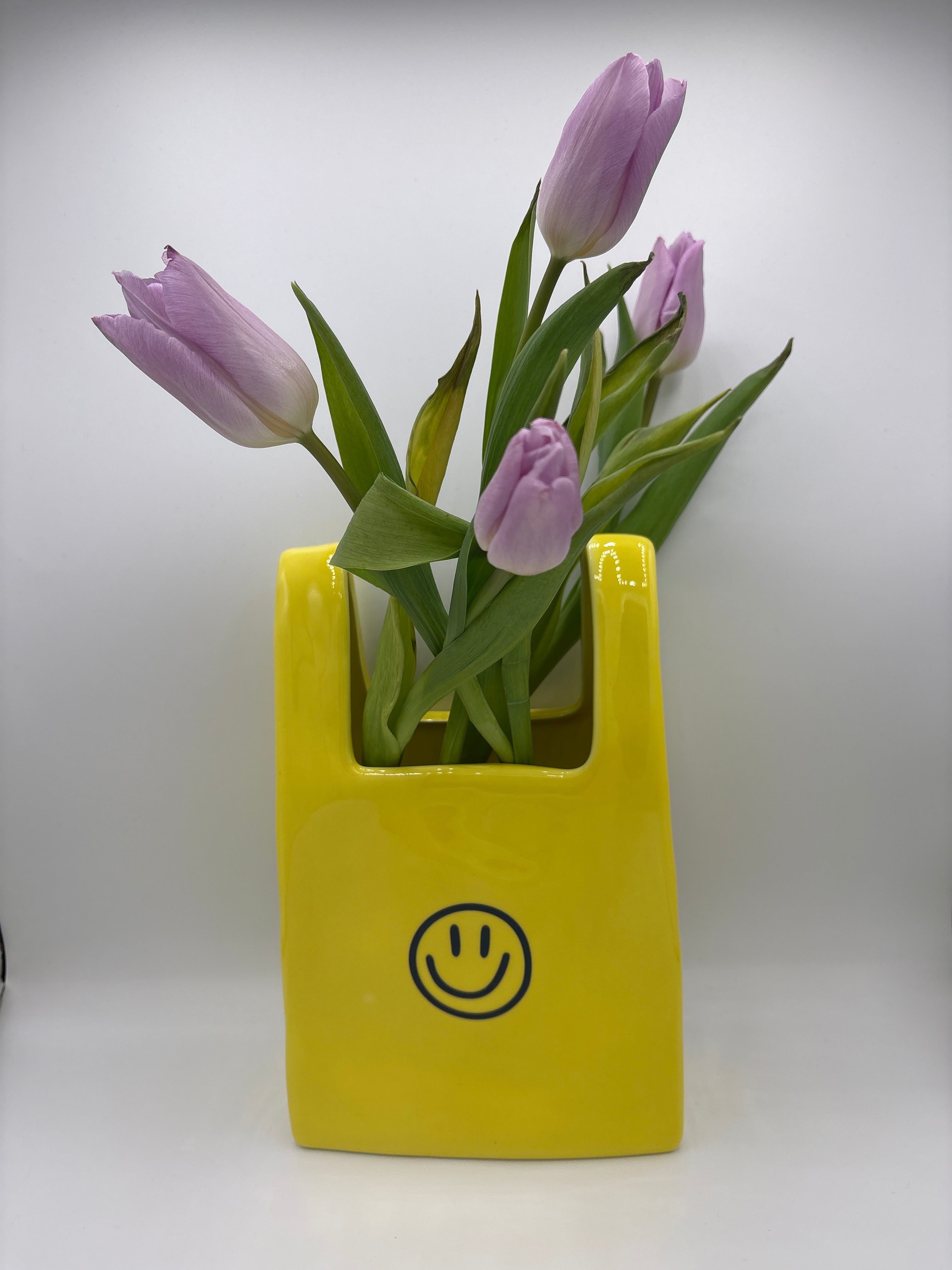 Vase Smiley Bag