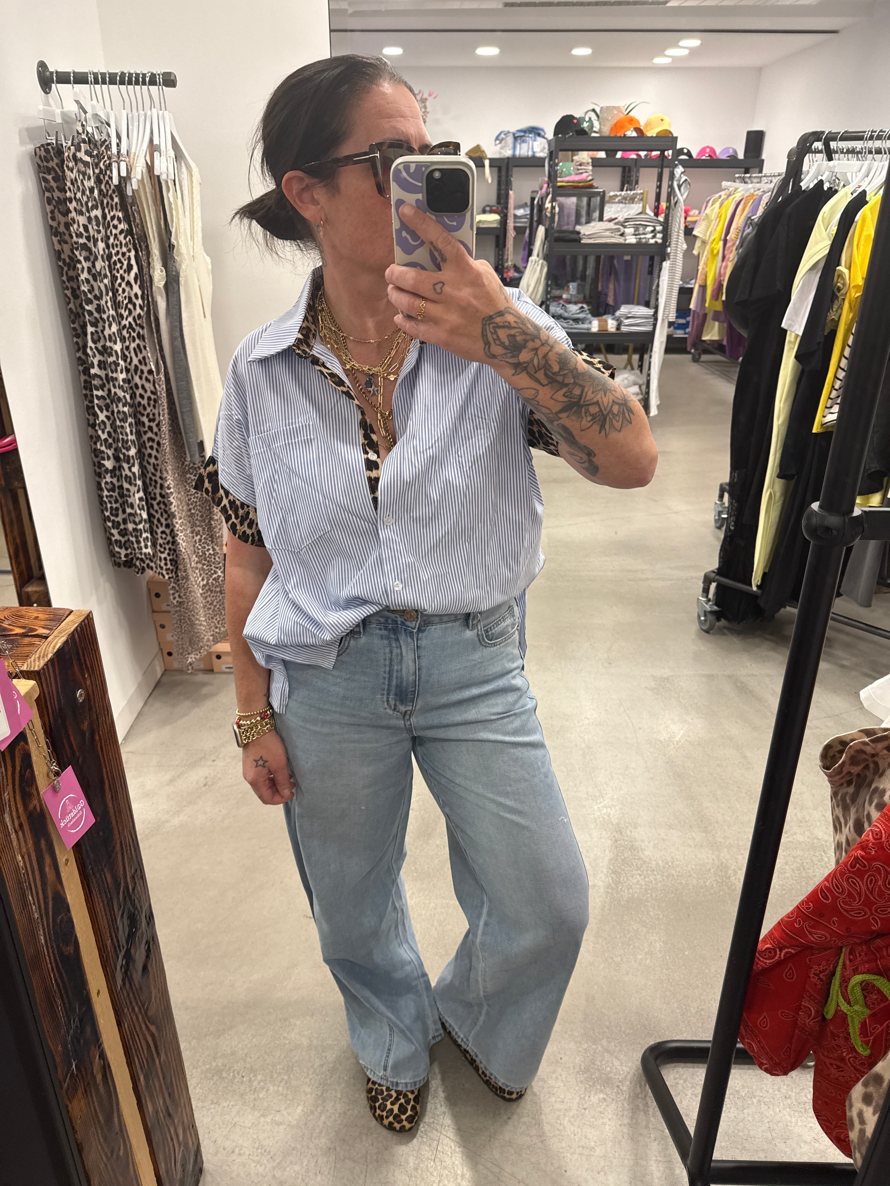 Bluse Goldstück