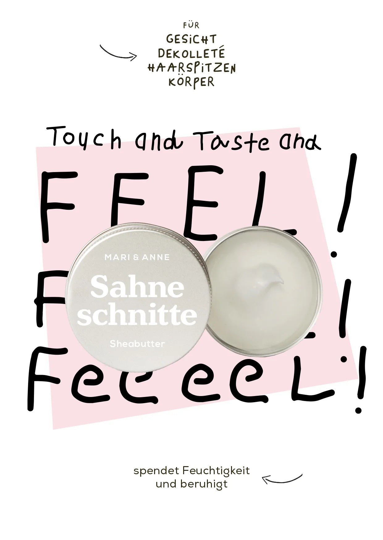 Gesichts- & Körperbutter "Sensitiv" Marie&Anne