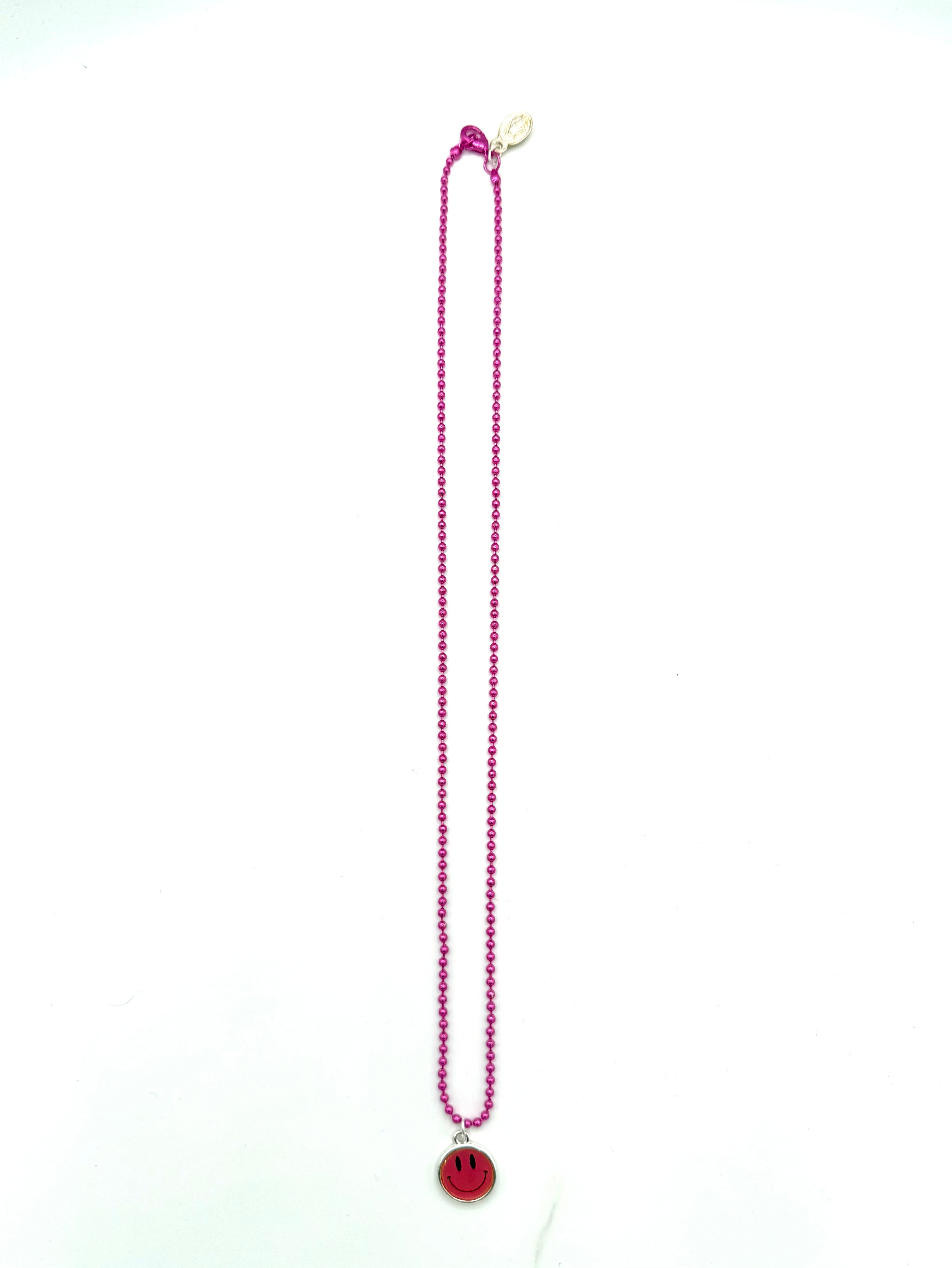 Escapulario Kette smiley kurz