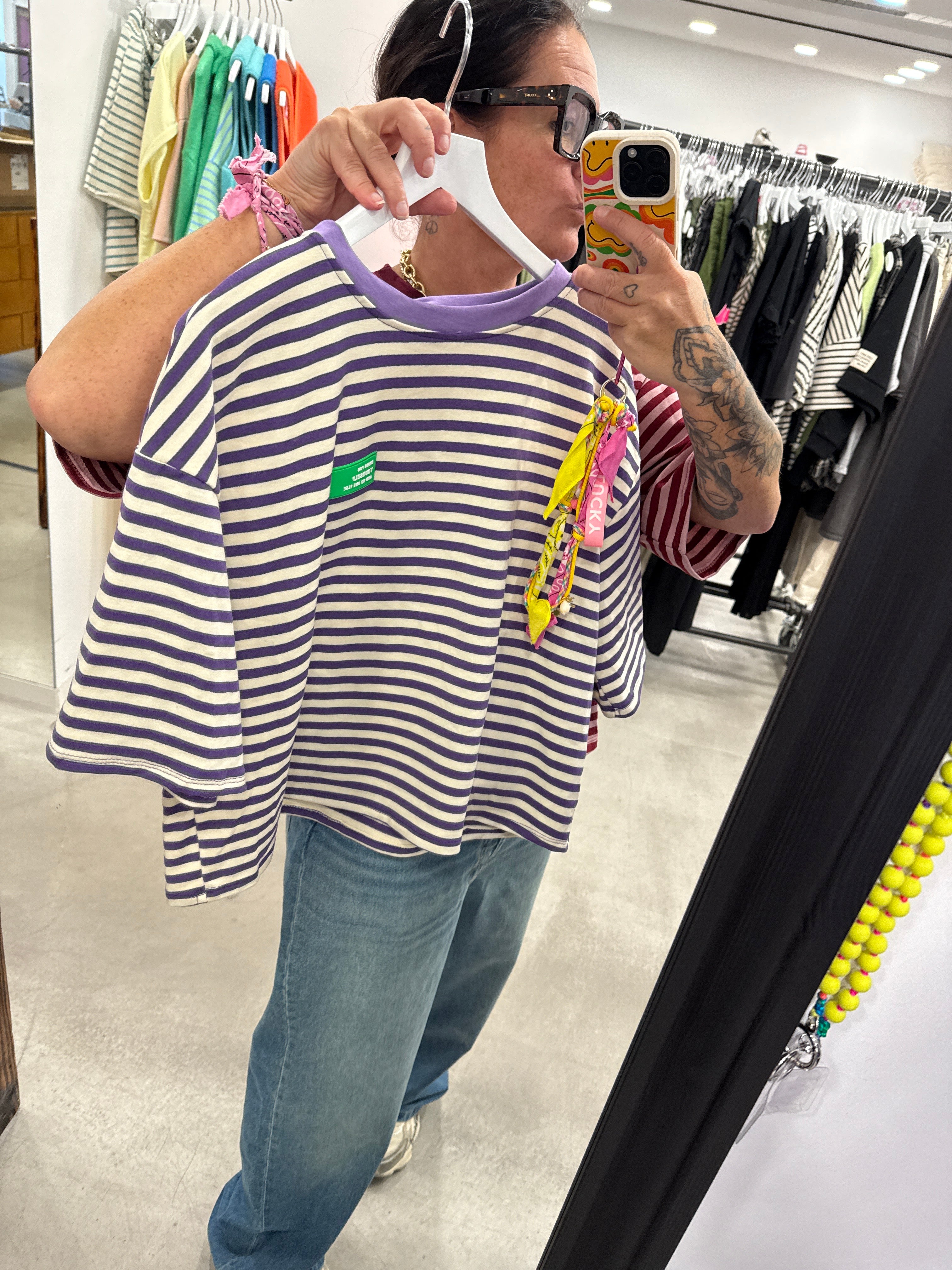 T-Shirt Stripe Dress For
