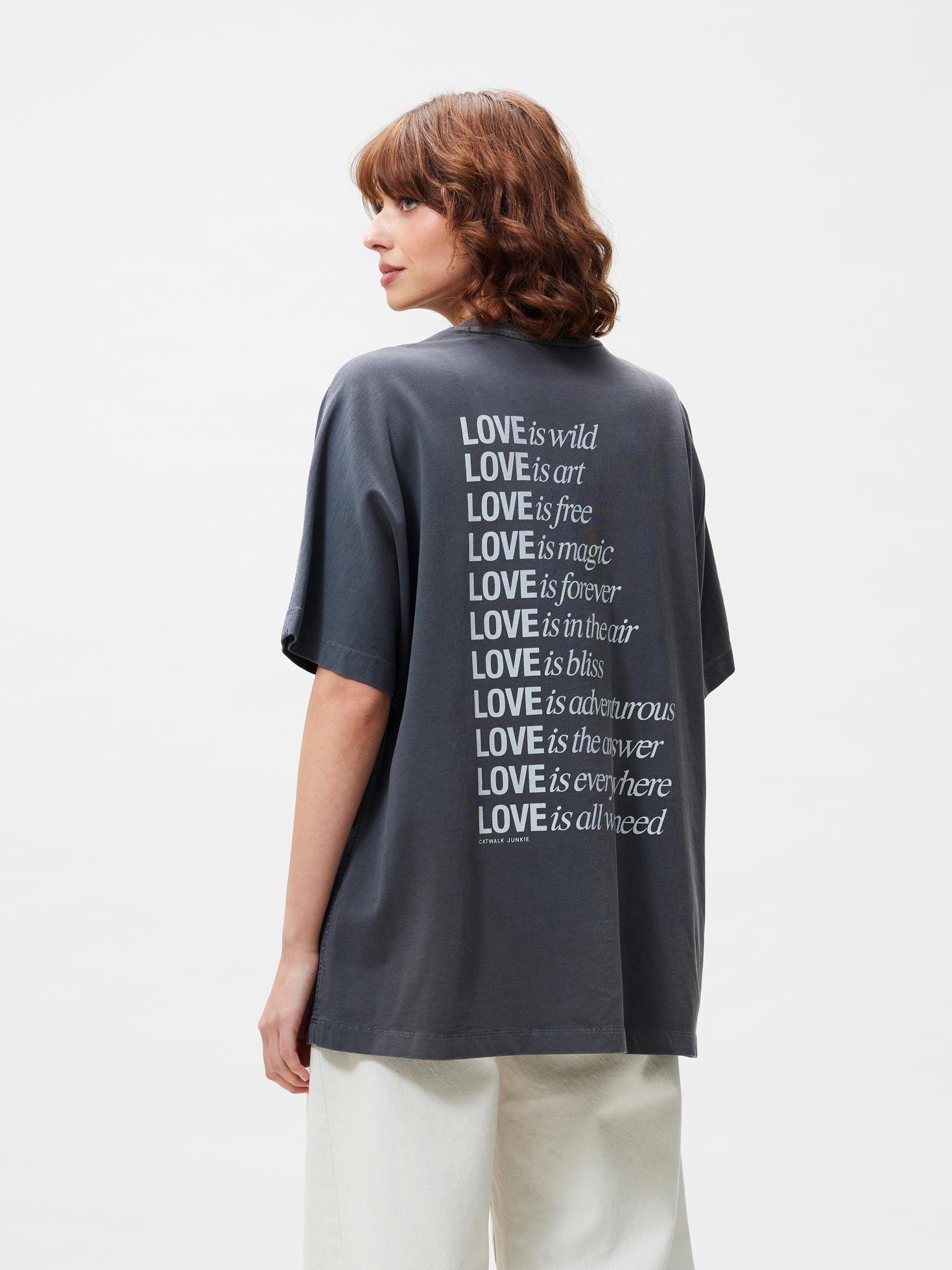 CWJ Oversized T shirt Grey
