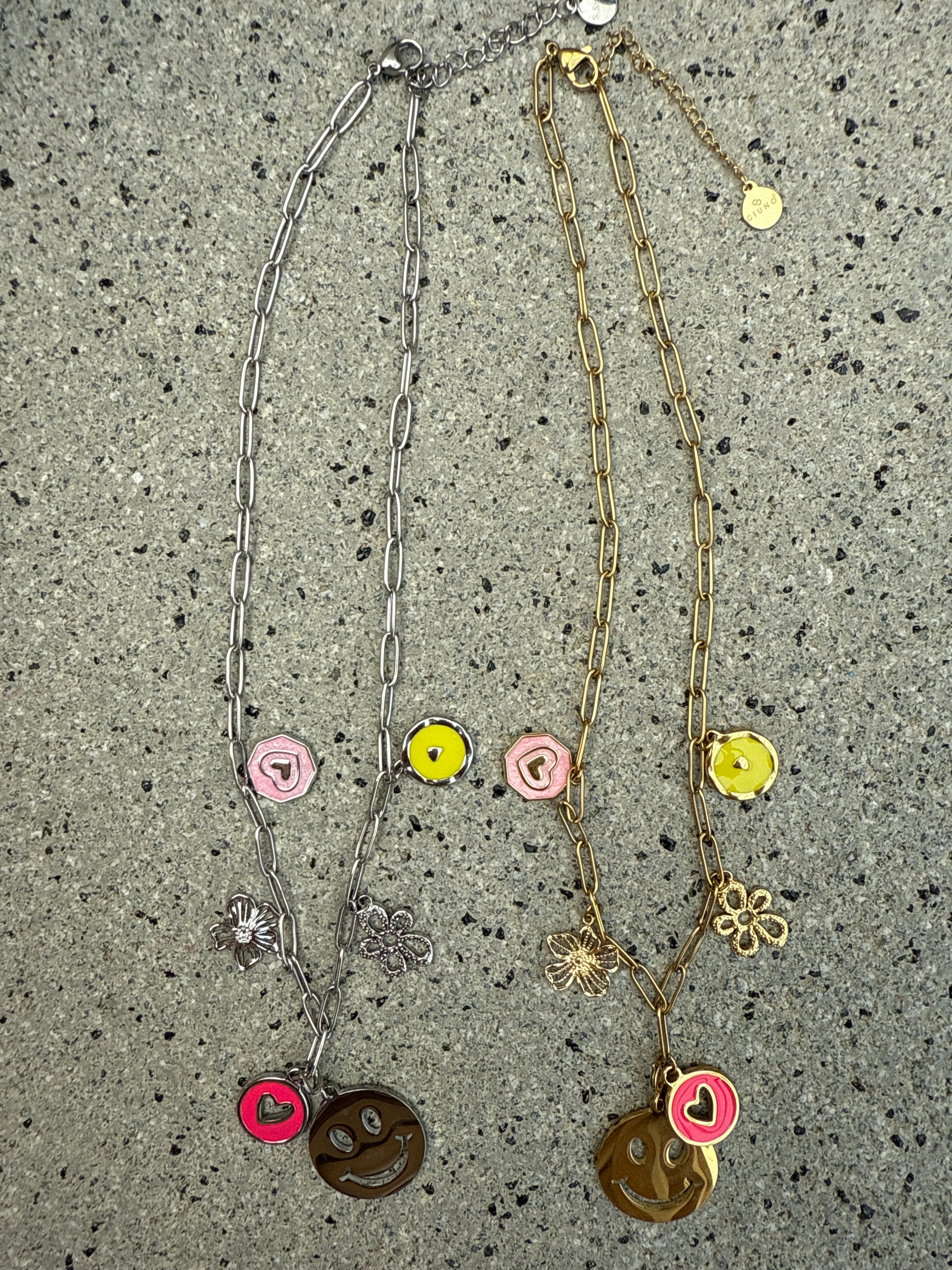 Kette Charms Smile