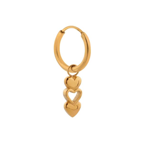 Label KIKI Open heart hoop