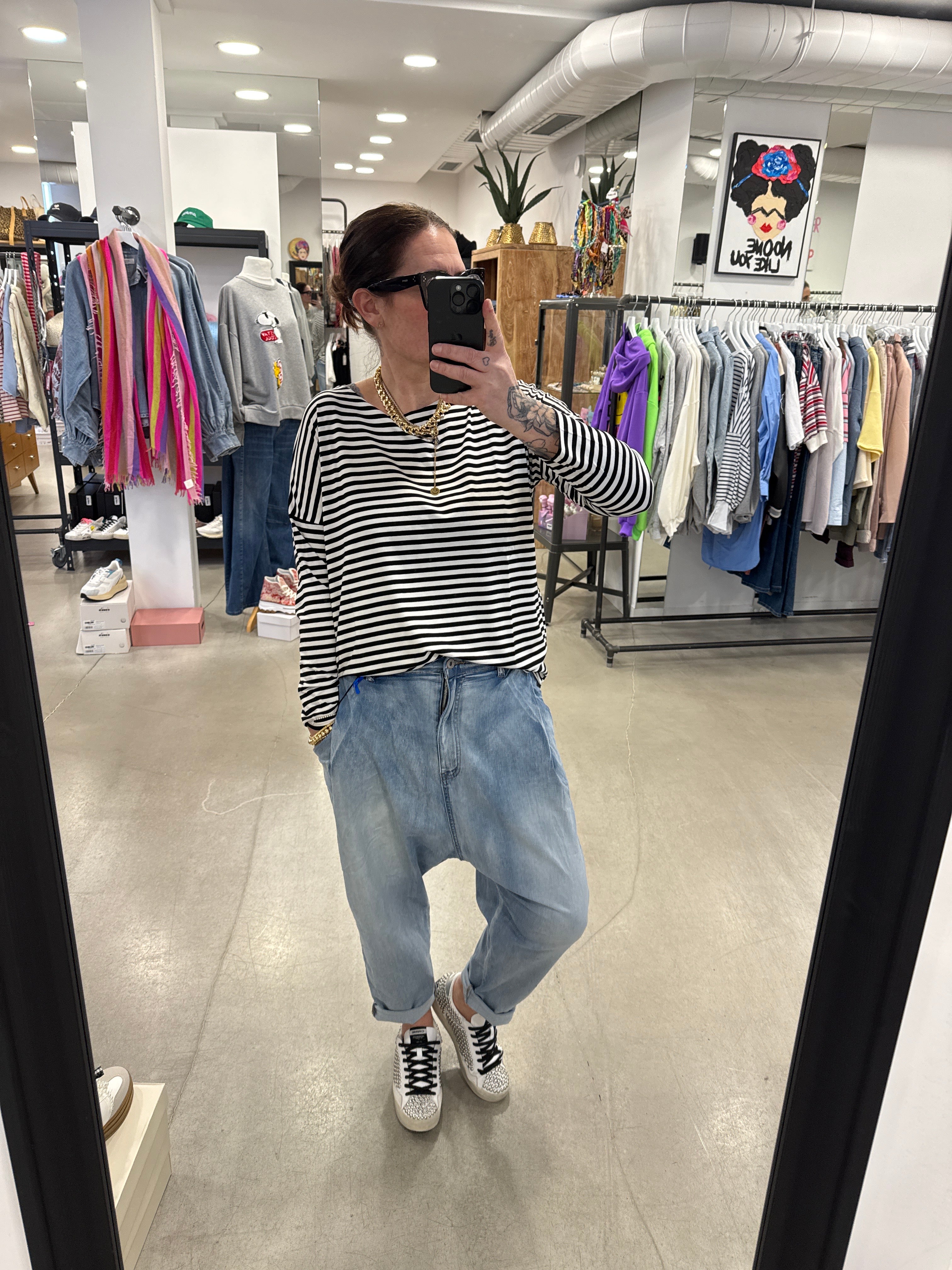 Longsleeve Basic Stripe