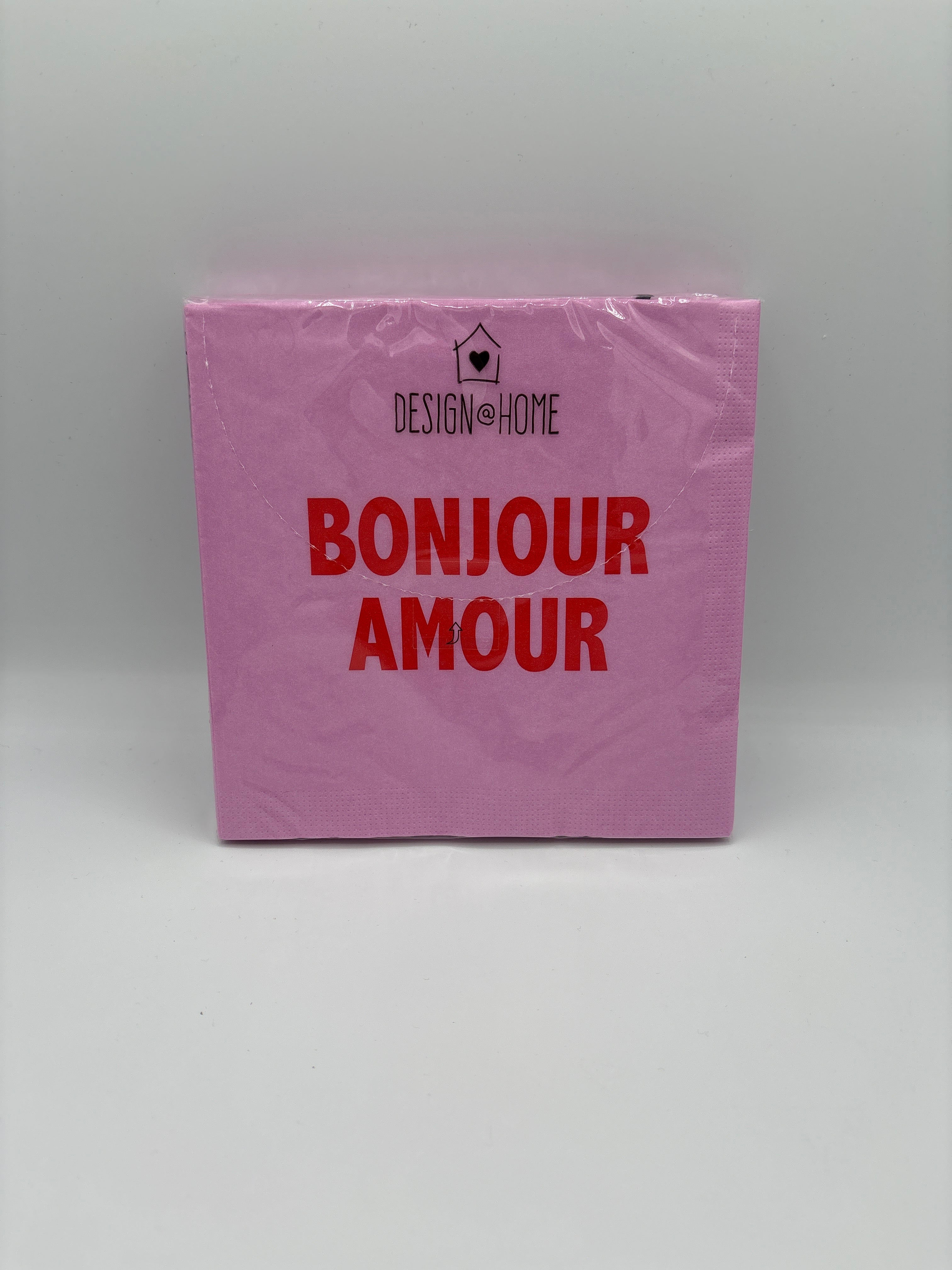 Serviette Bonjour