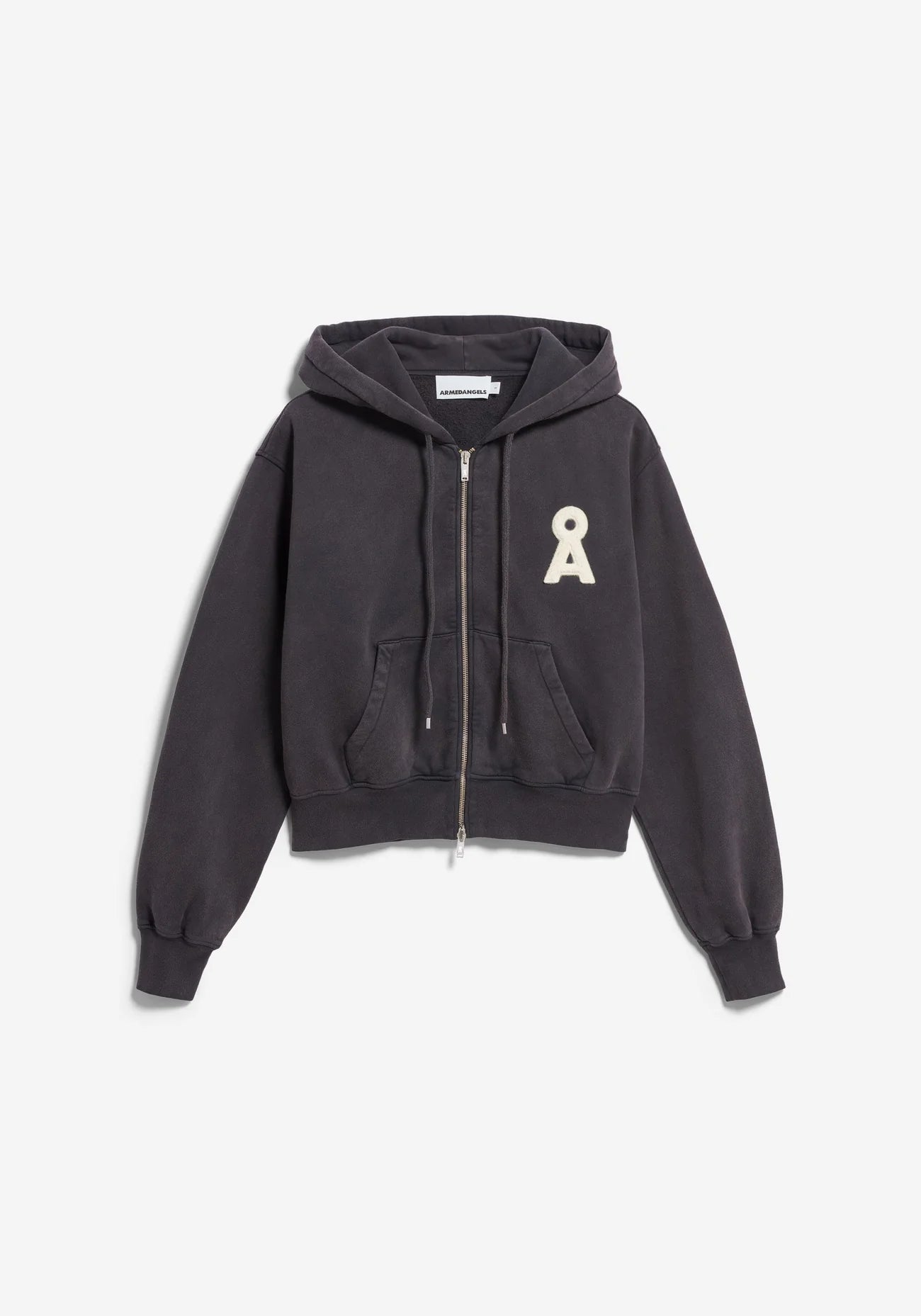 CROPPED ZIP-SWEATSHIRT