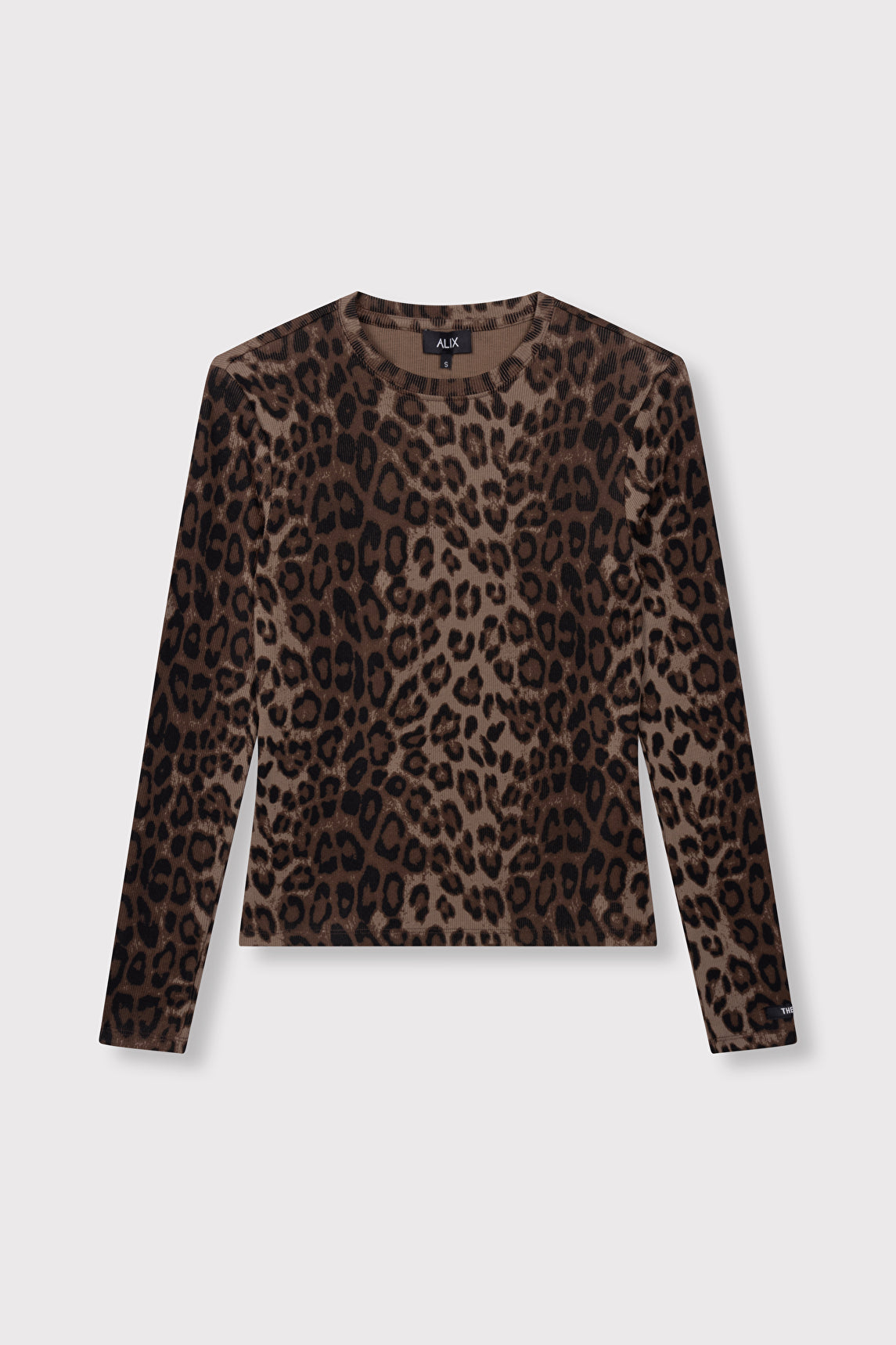ALIX The Label Animal Rib Top in Animal – Ansicht 2