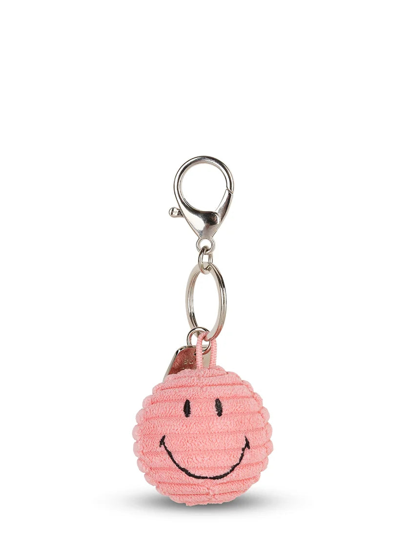 Smiley Keychain Corduroy