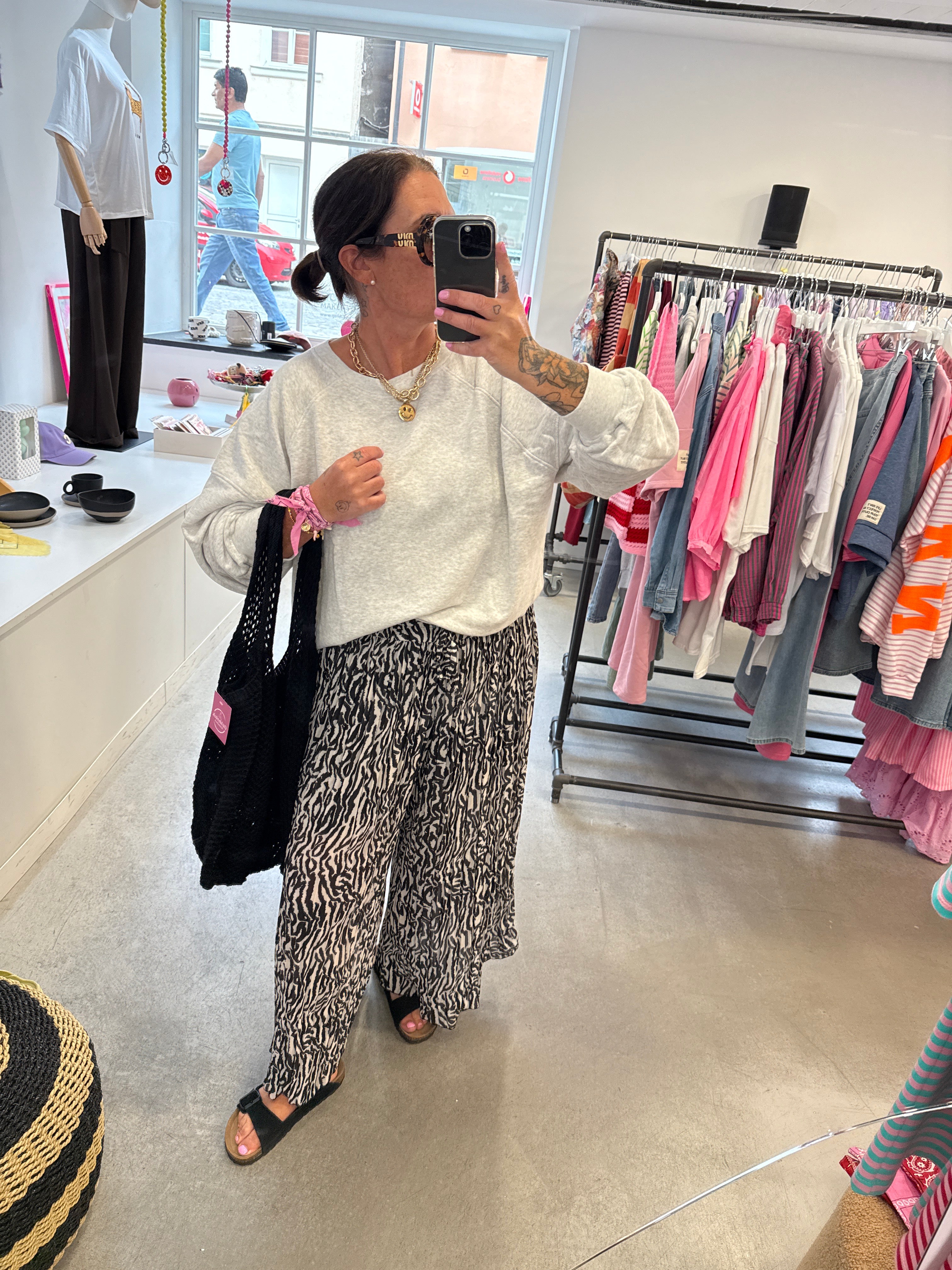 Hose Plisee Zebra