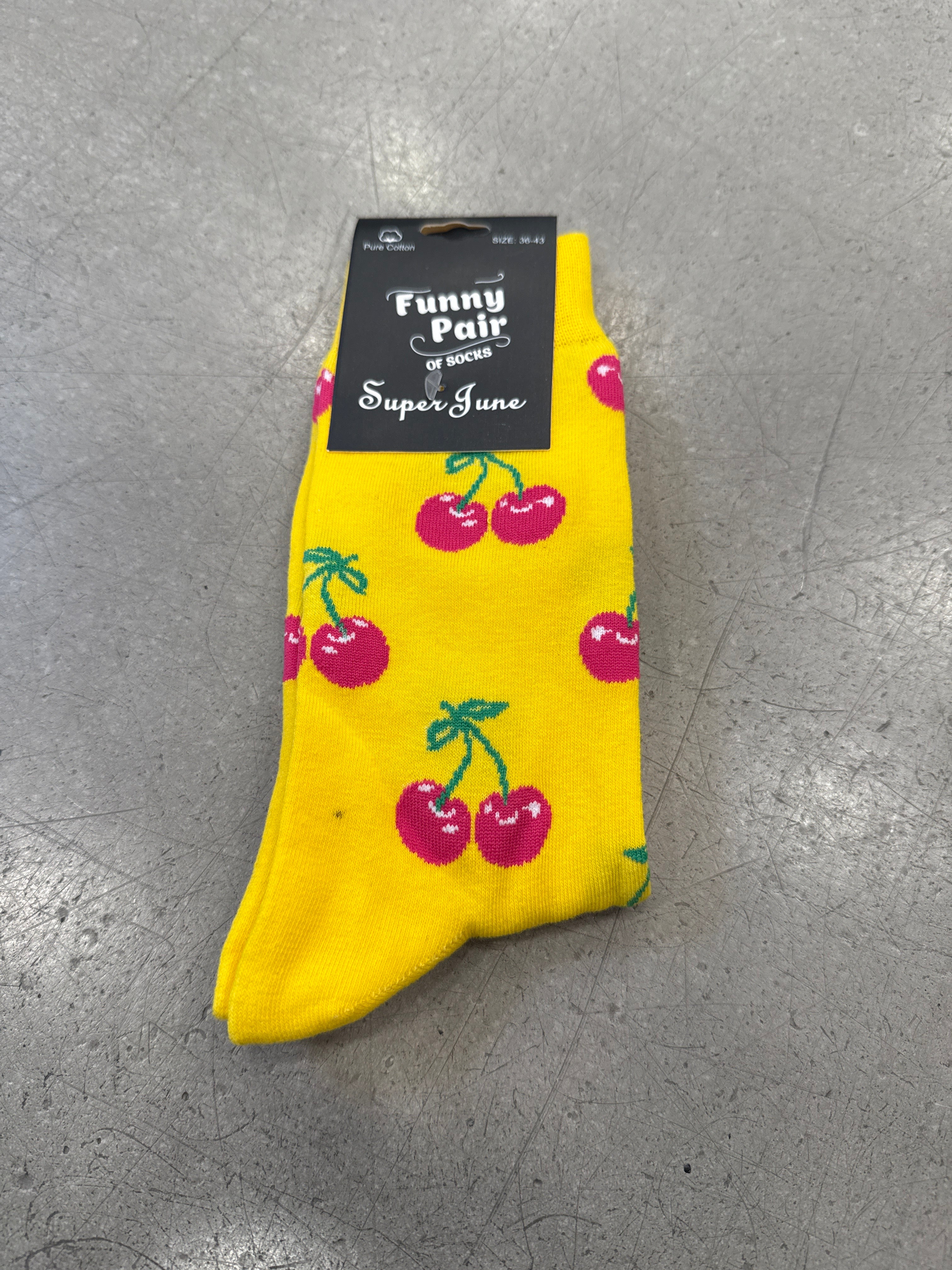 Socken Fruits Kirsche