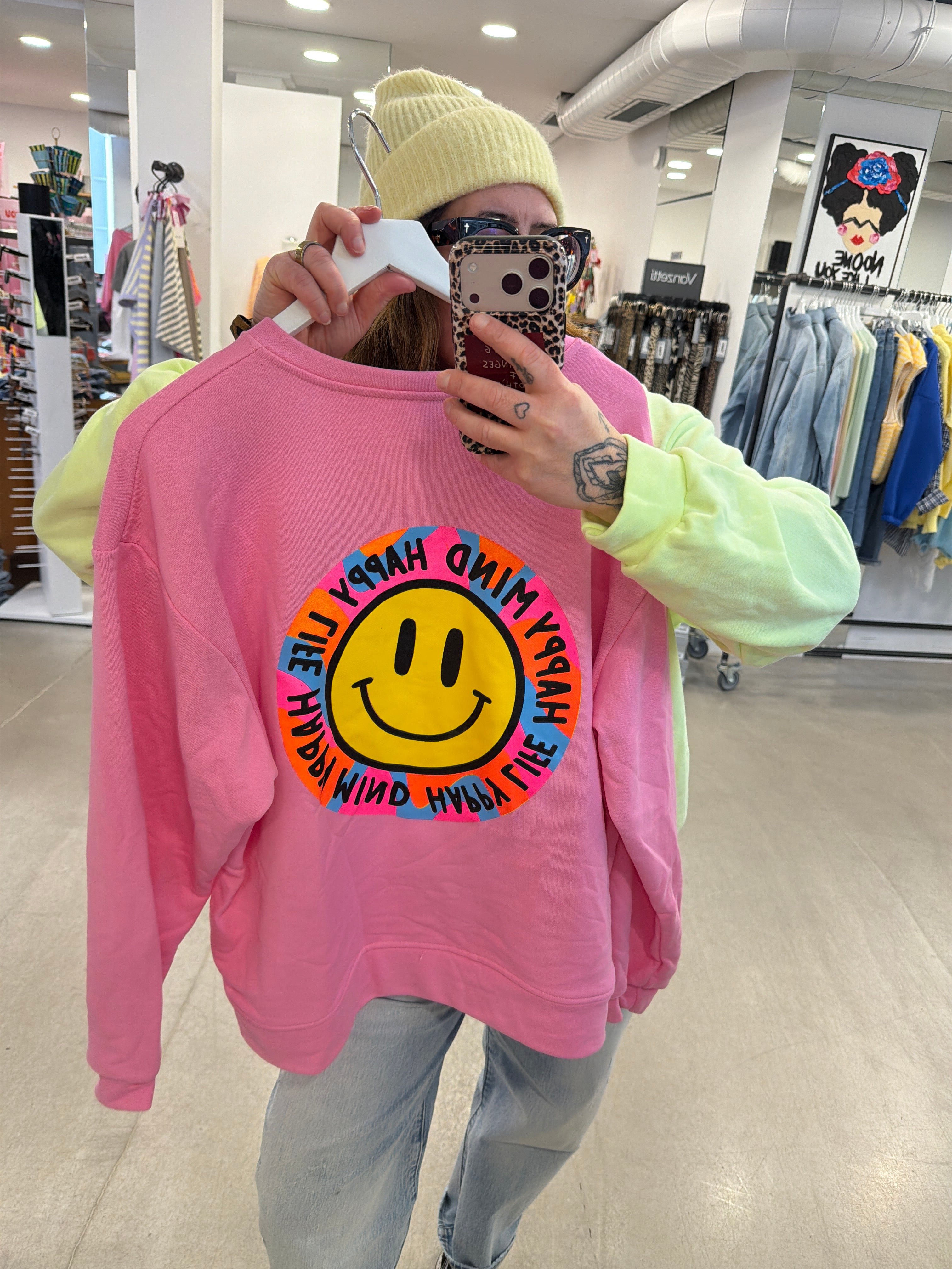 Pullover Happy Mind