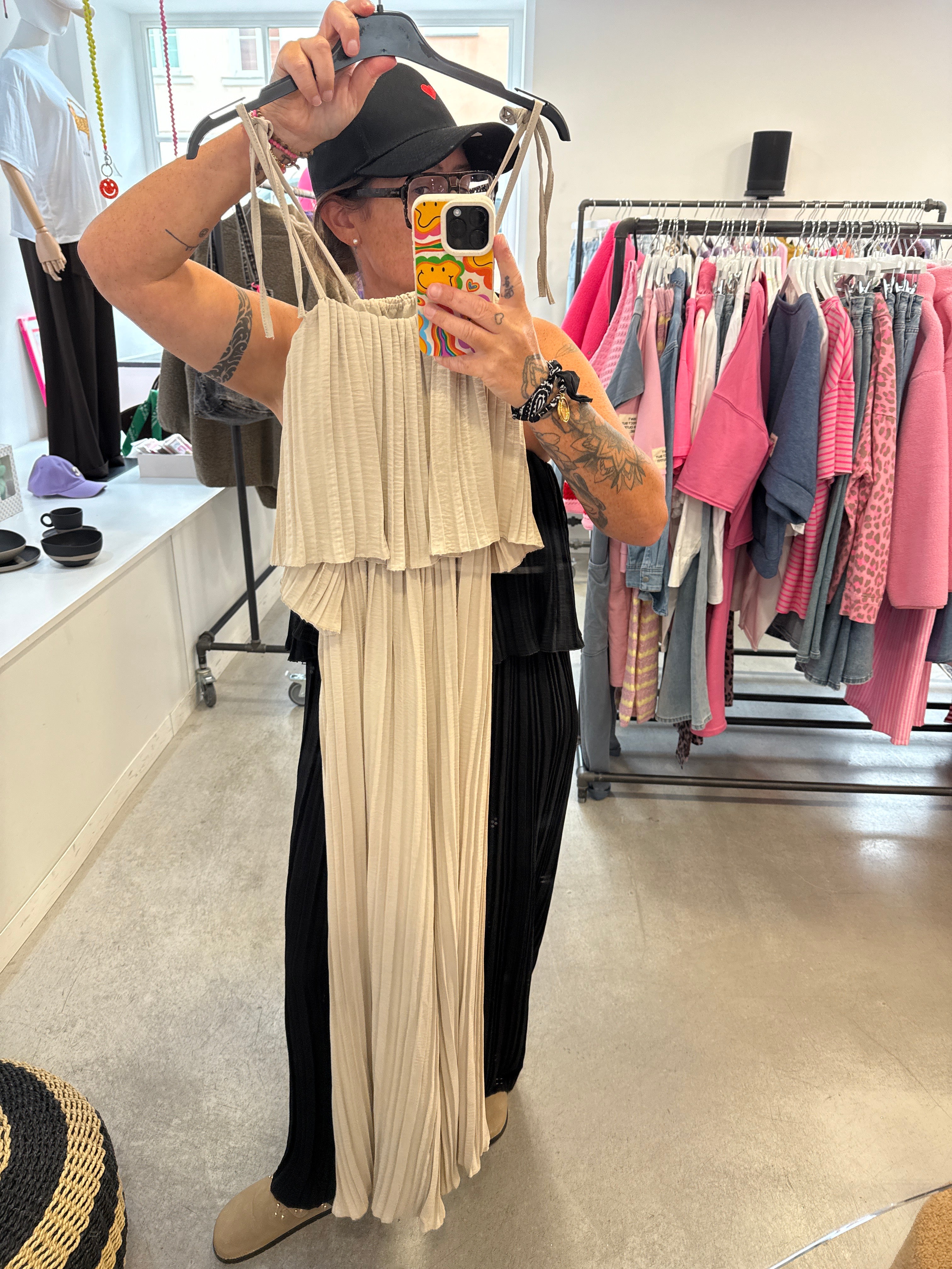 Hose Jumper Plisee