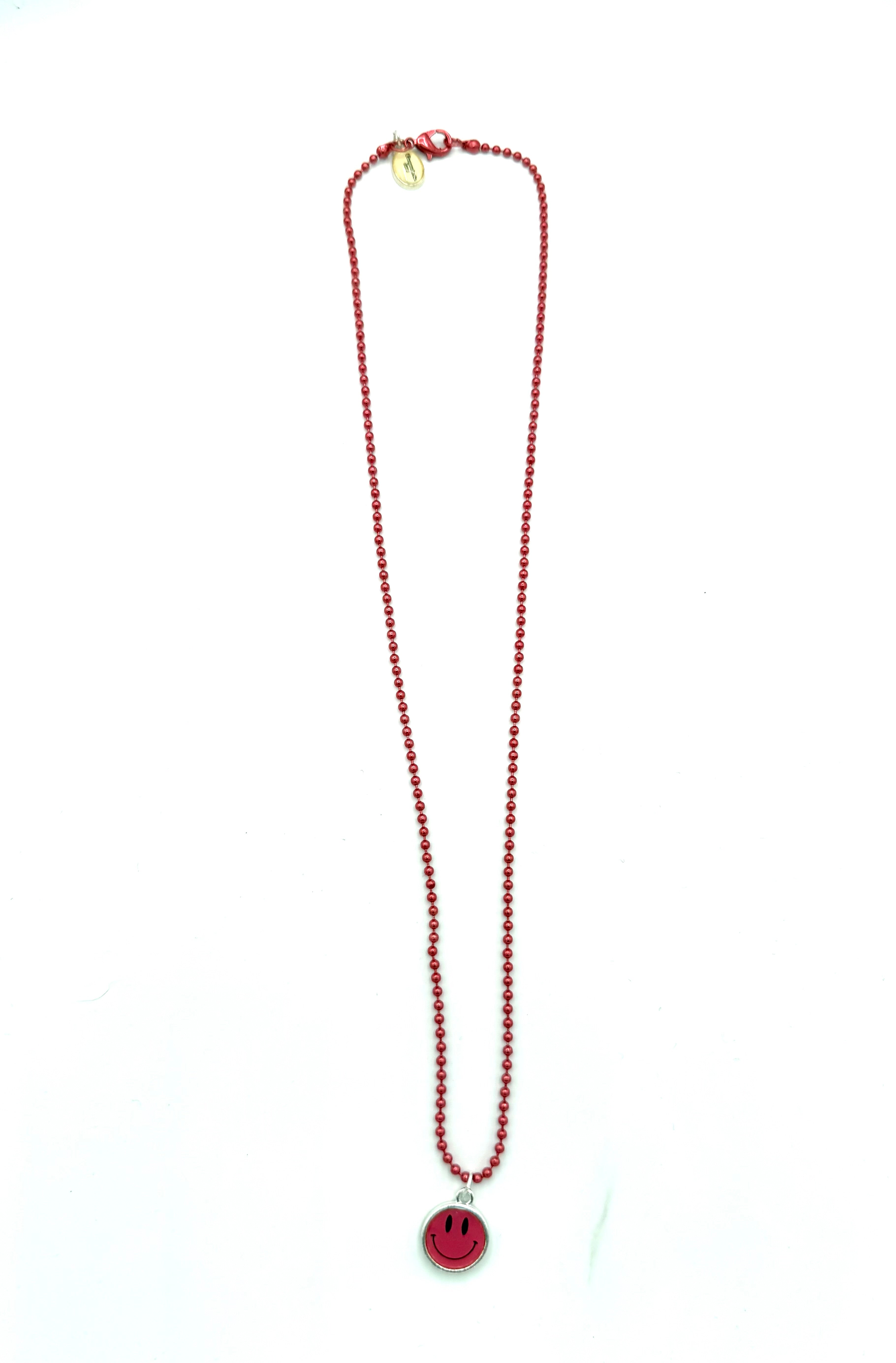 Escapulario Kette smiley kurz