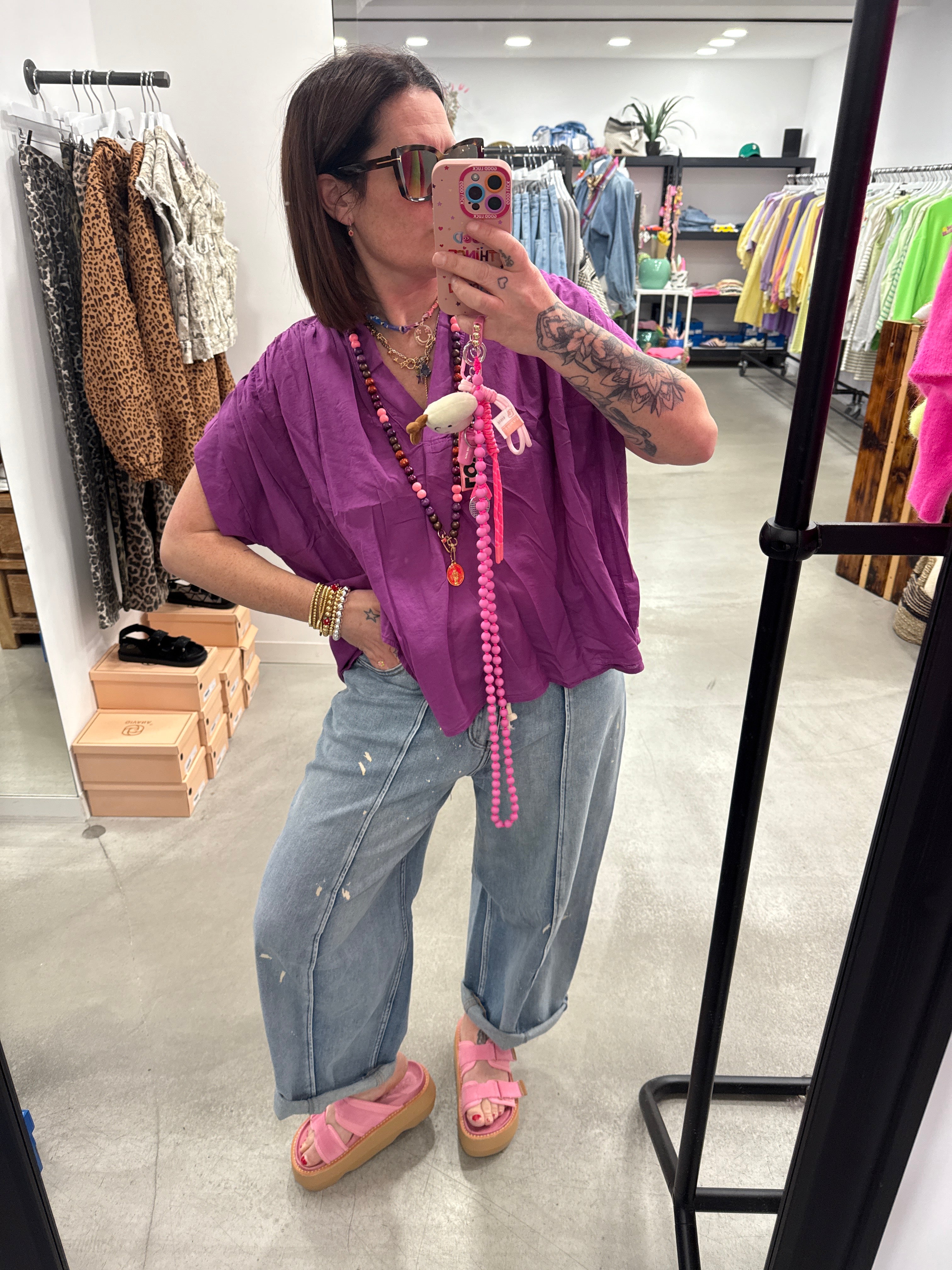 Bluse Hippie Basic