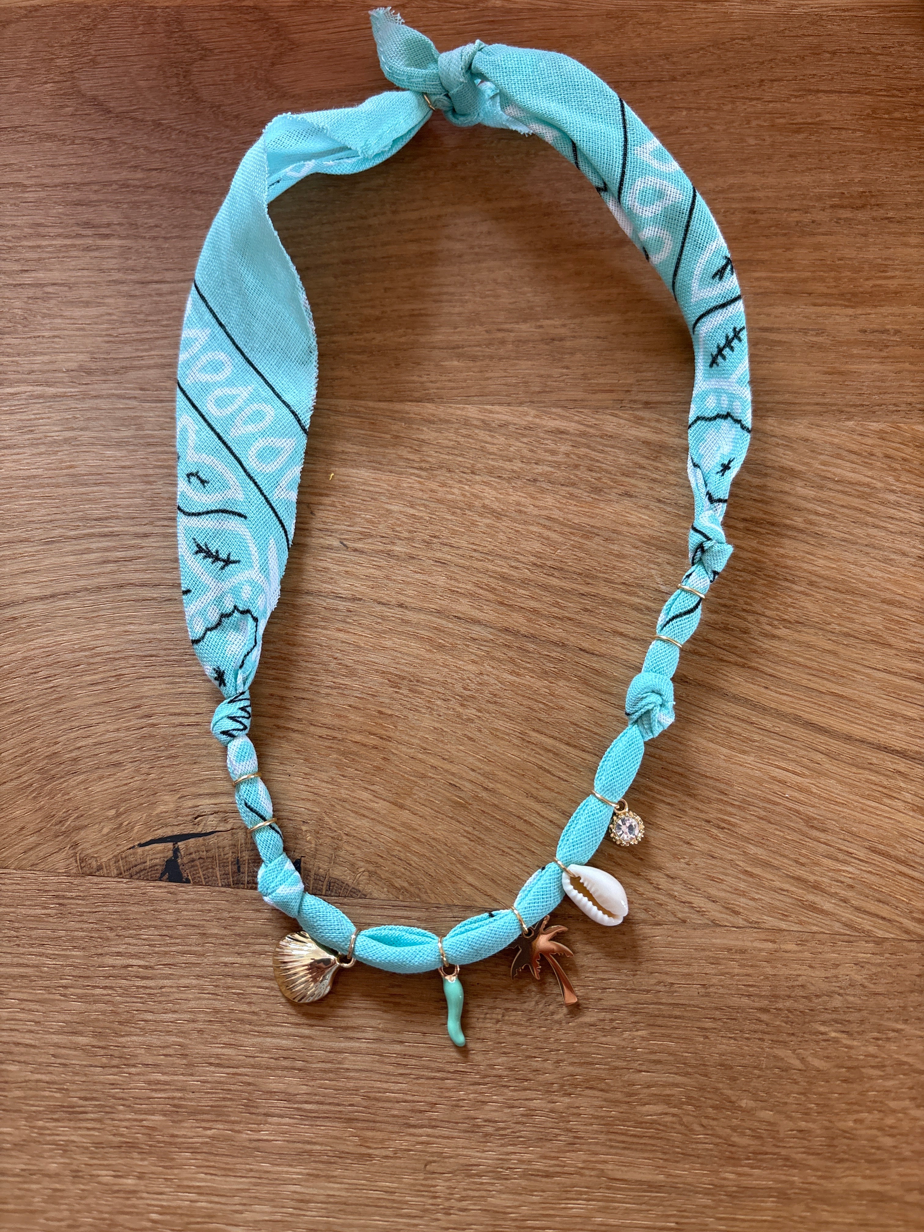 Kette Bandana Türkis