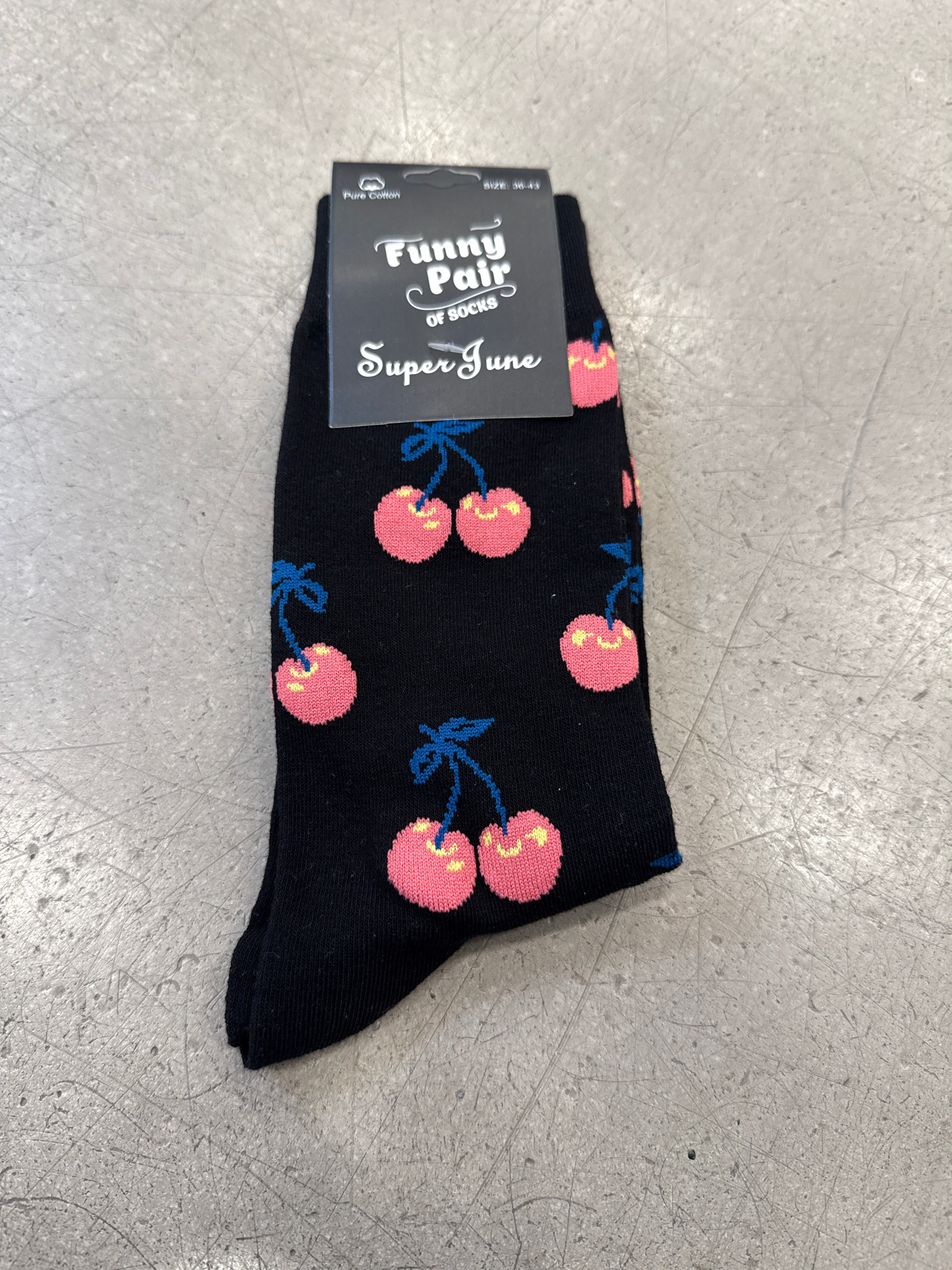 Socken Fruits Kirsche