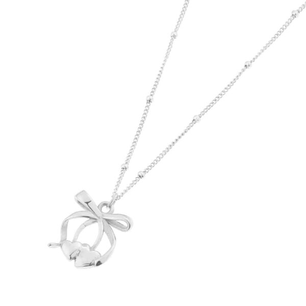 Label KIKI Cherry bow necklace