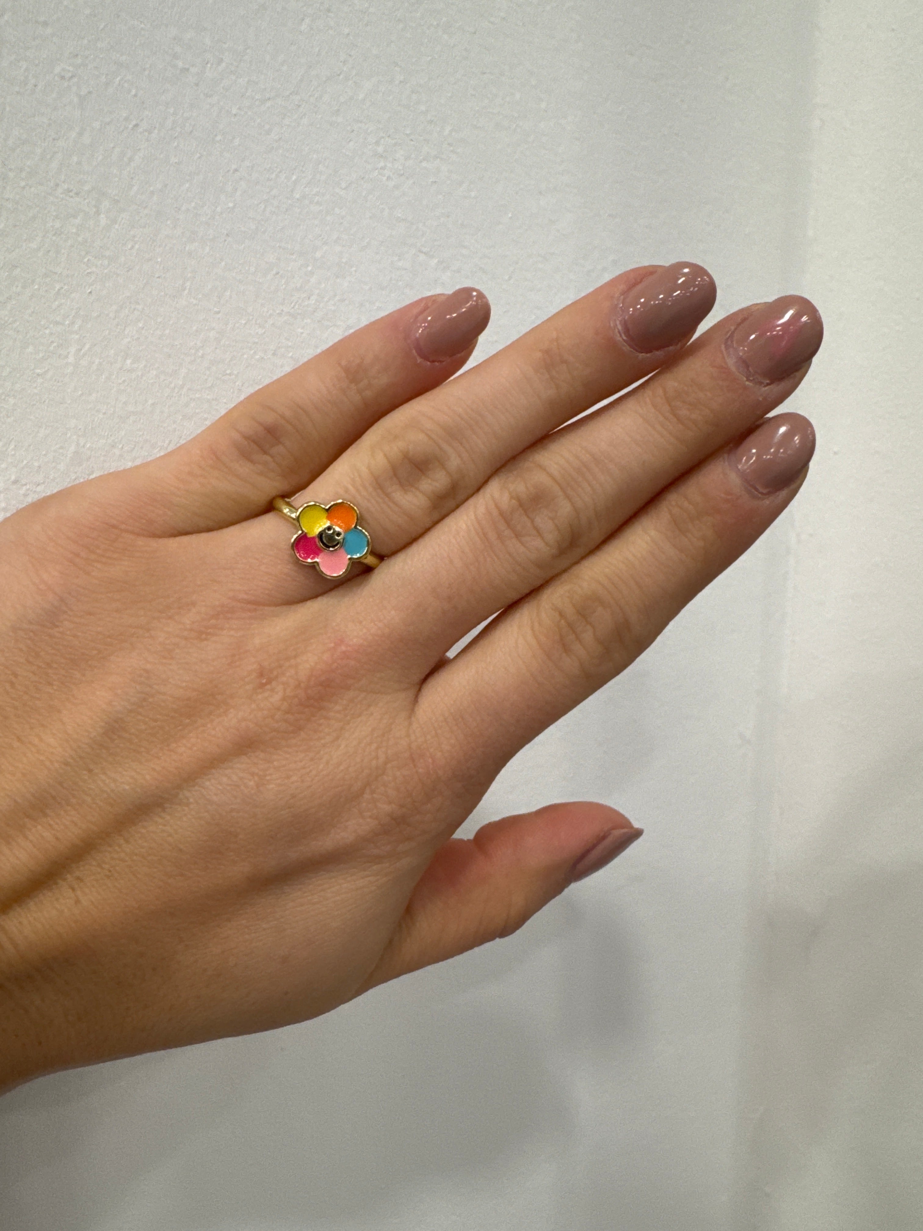 Ring Blume Smiley