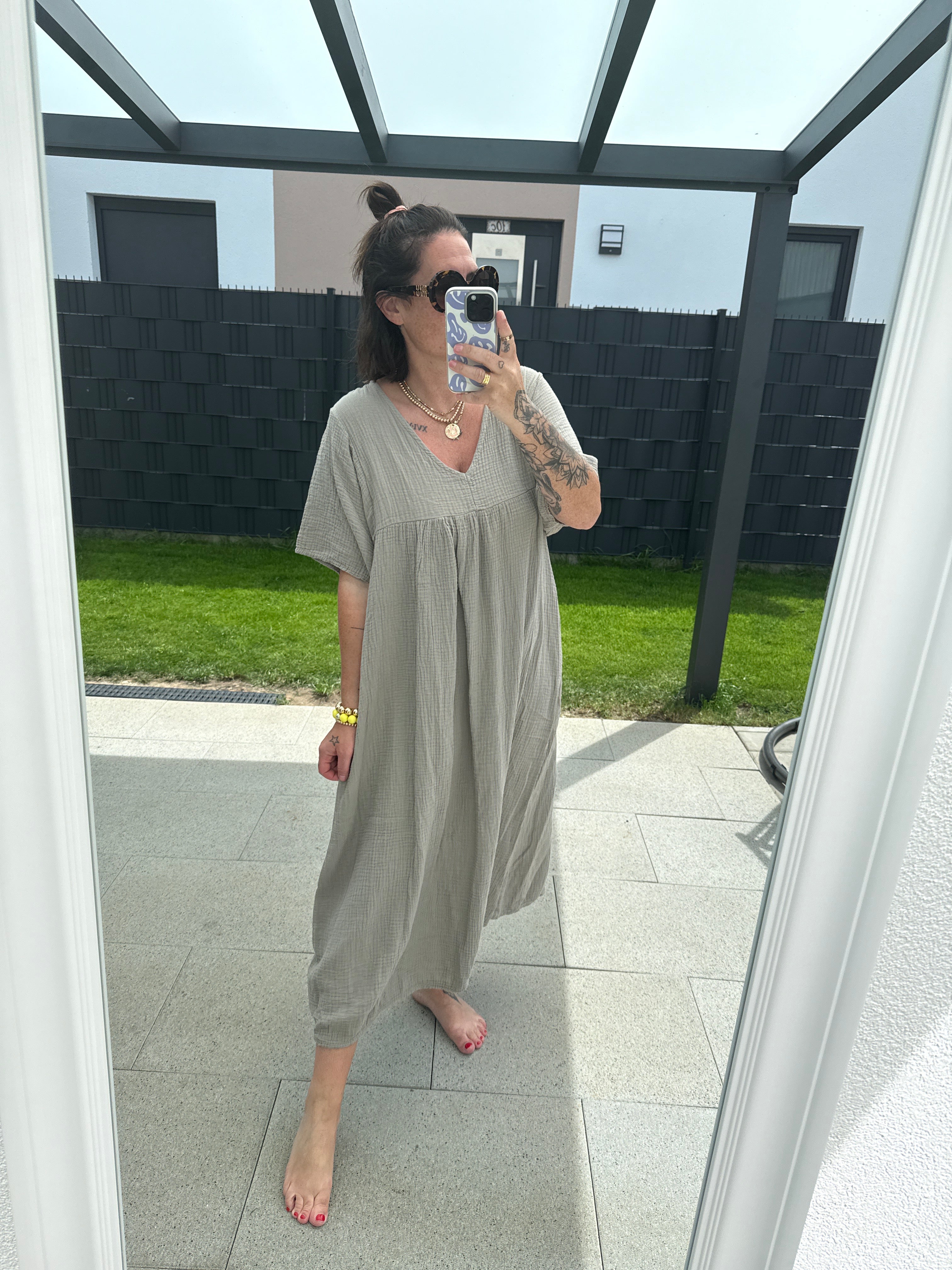 Kleid Musselin