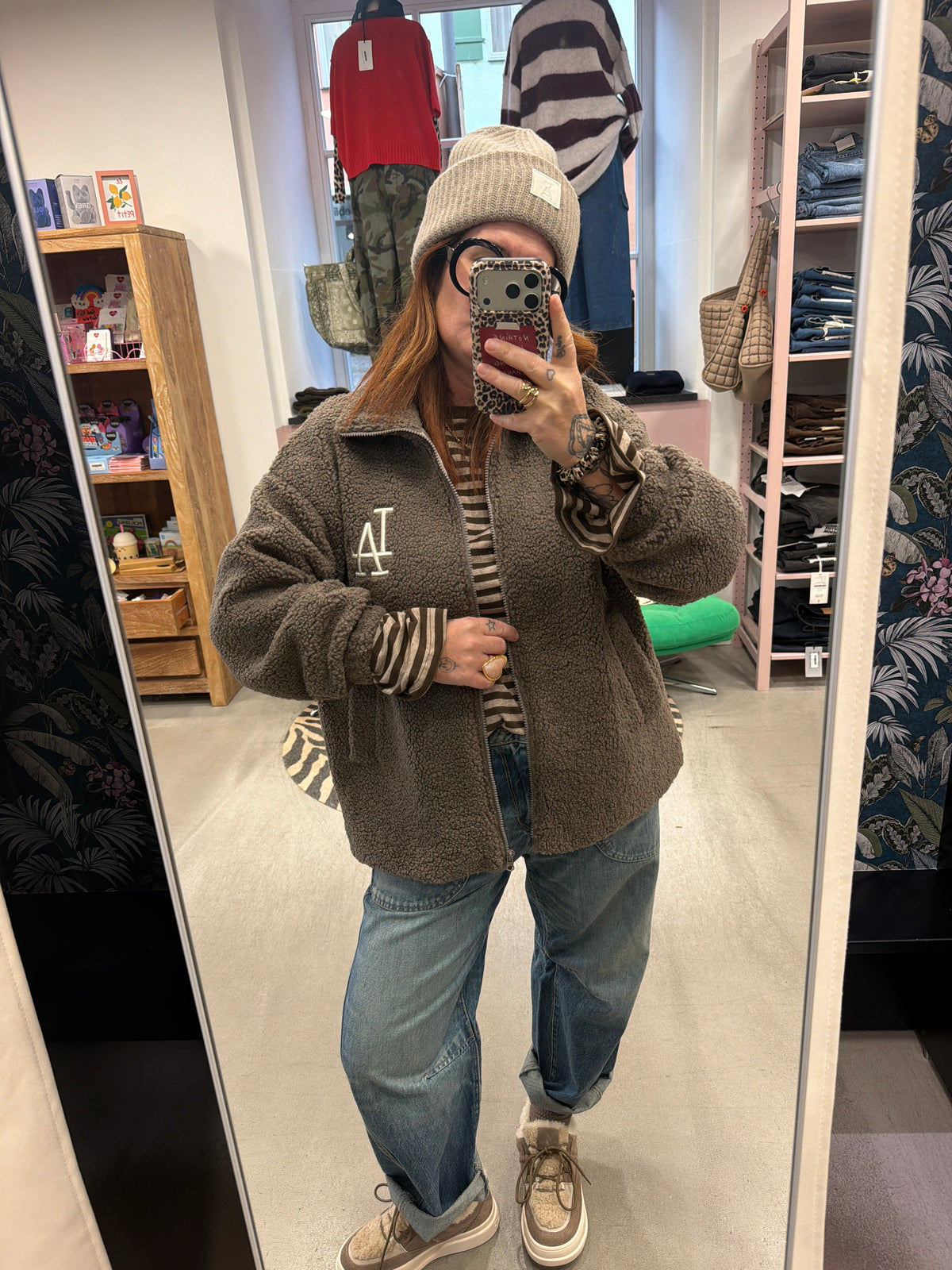 Jacke LA Teddy