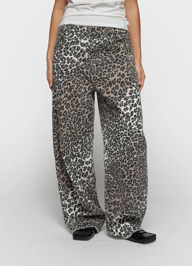 Hose 10 Days Westernpants Leopard