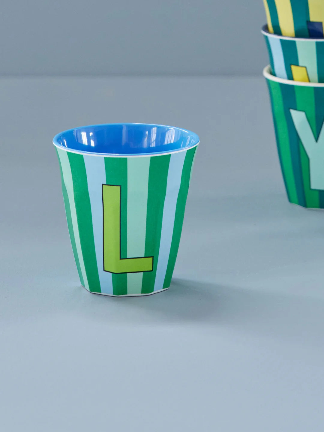 Rice Becher A-Z Blau