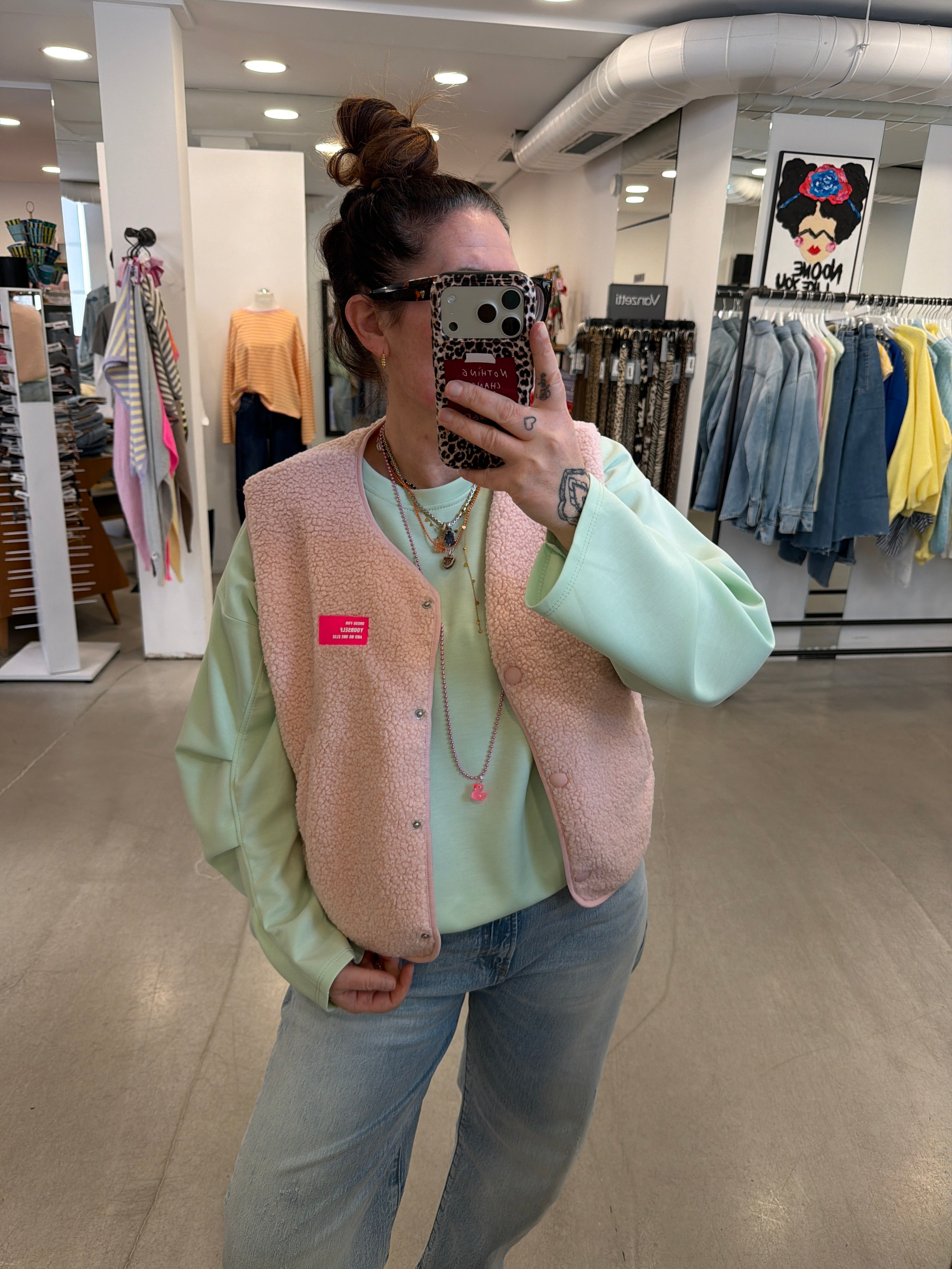Weste Teddy Dress For
