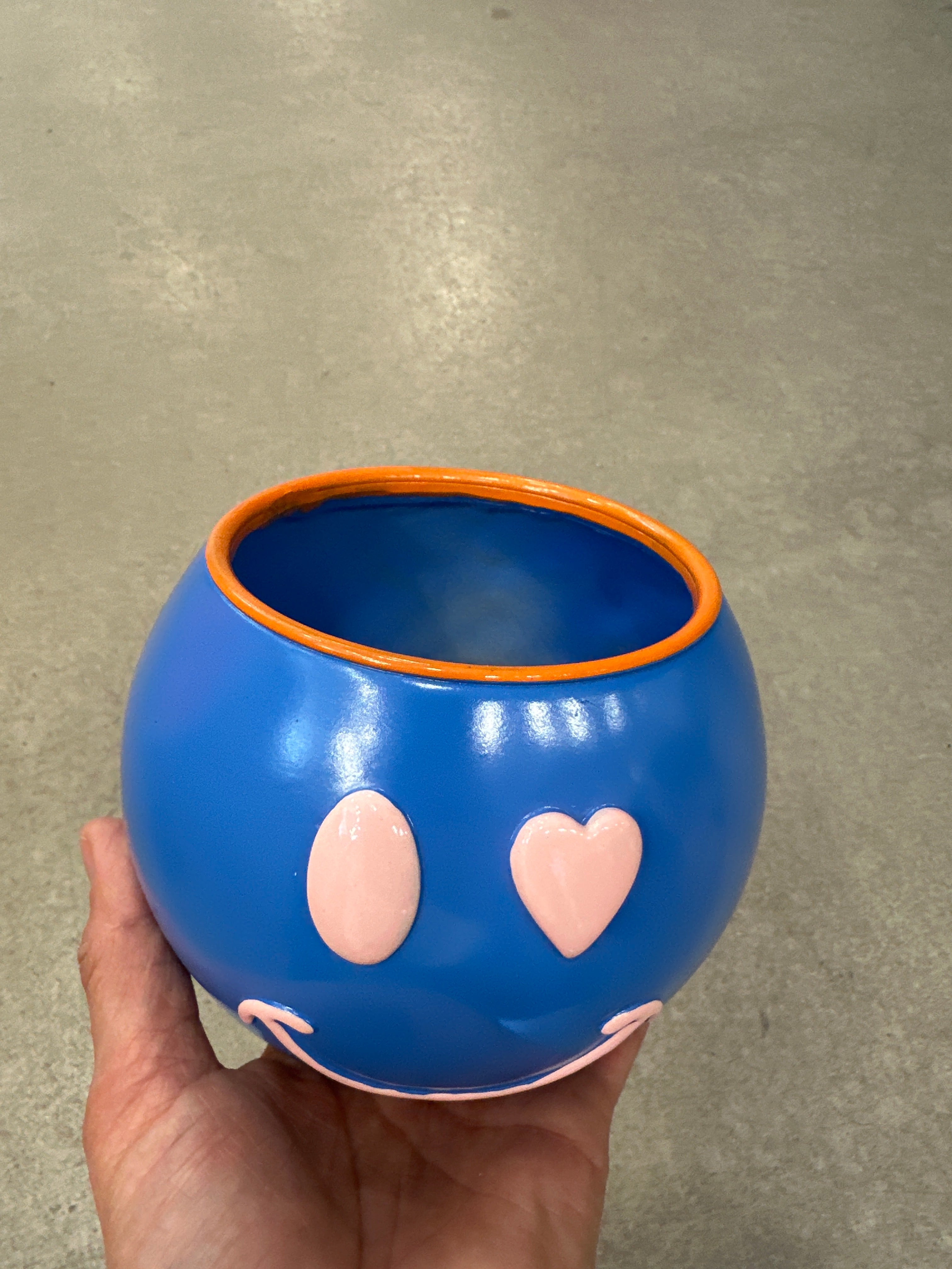 Vase smile groß