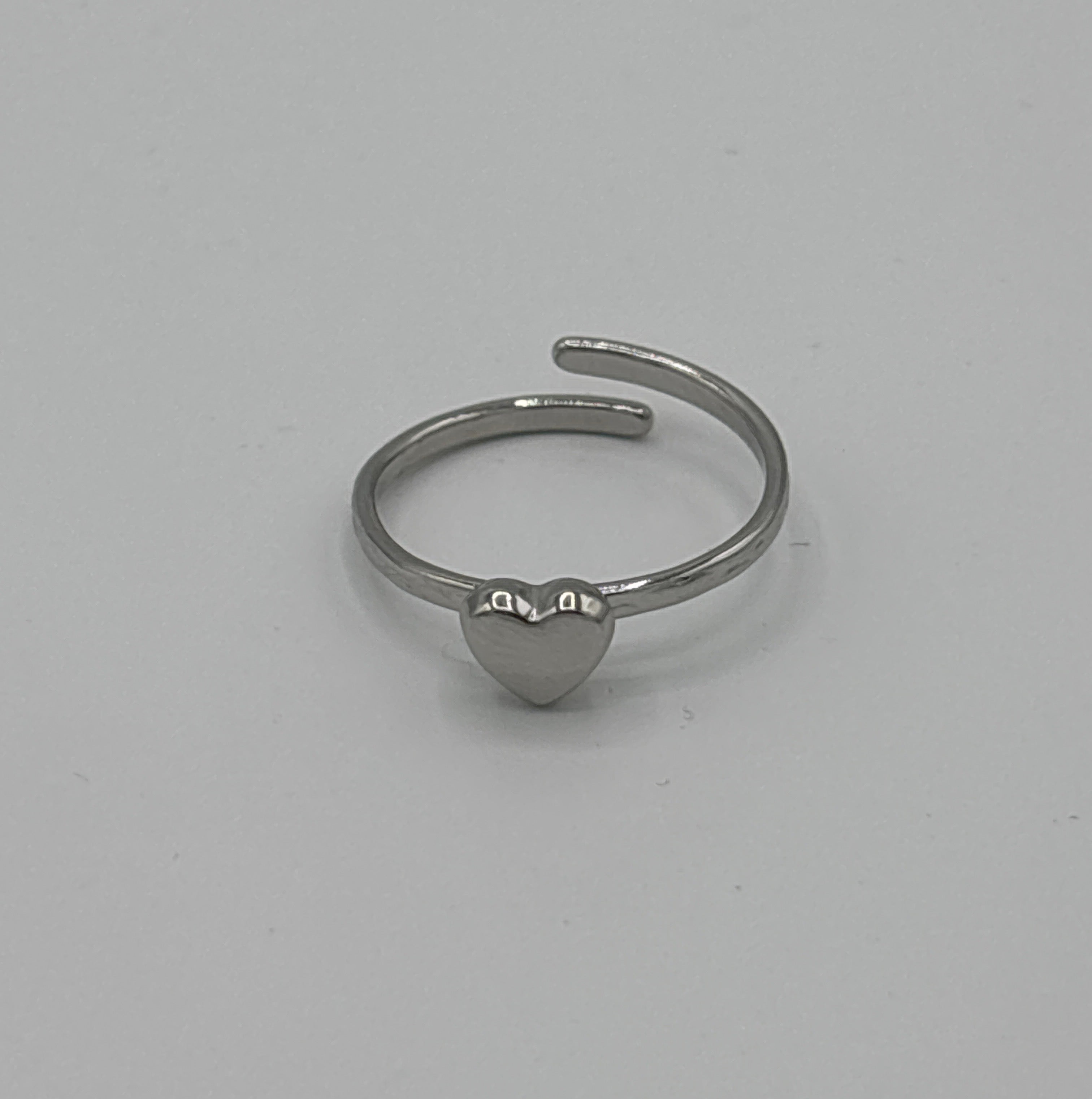 Ring Silber Herz