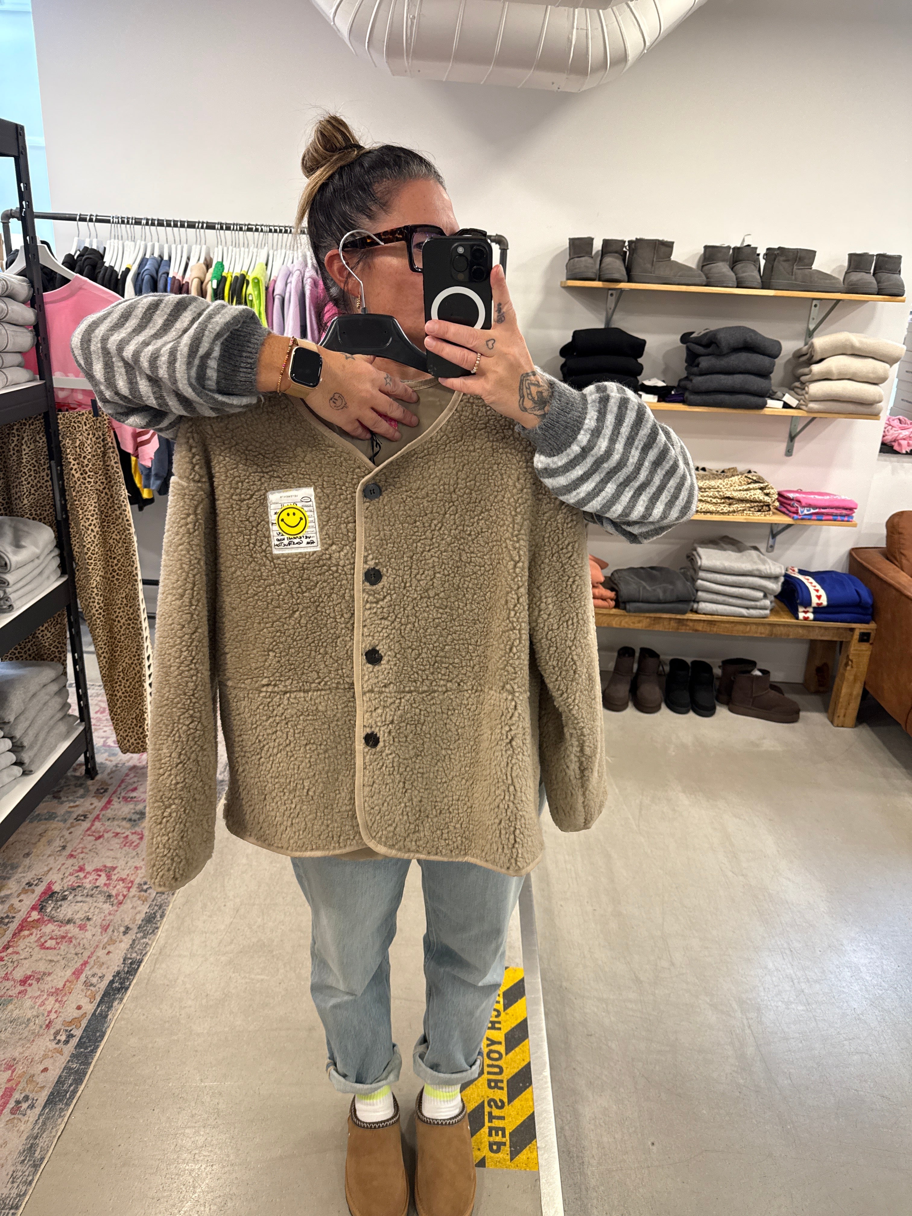 Jacke Teddy Smile