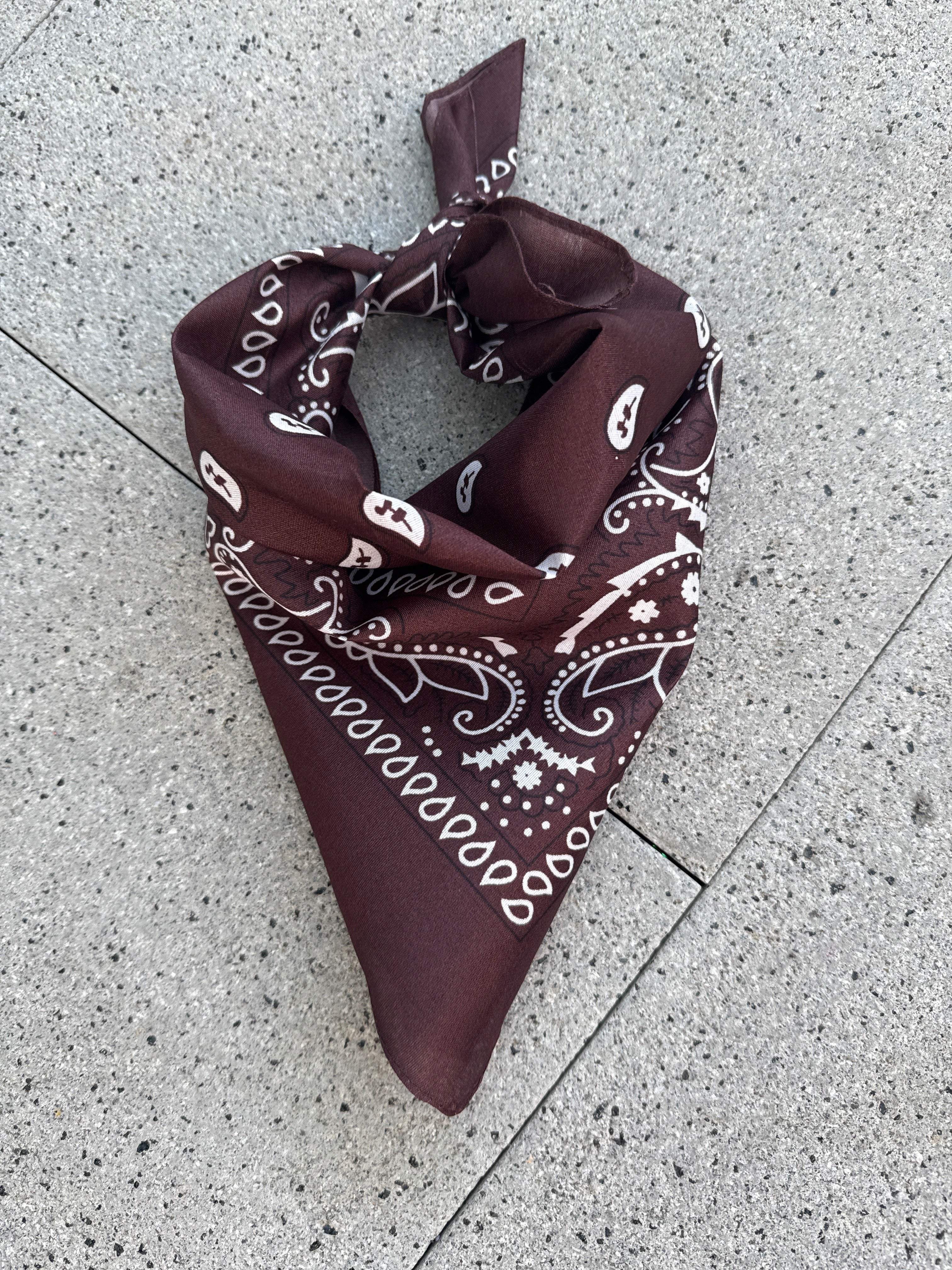 Tuch Bandana choco