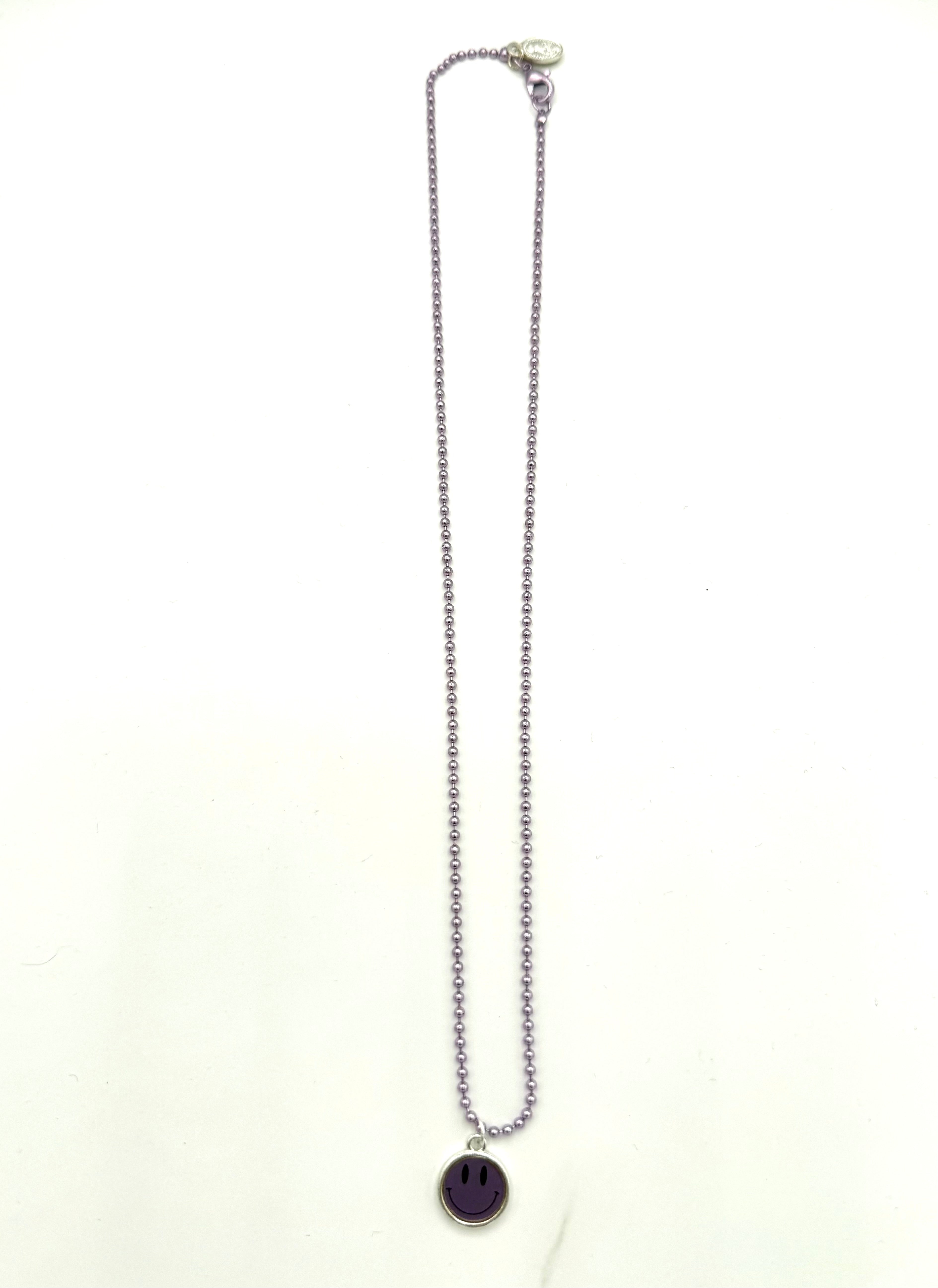 Escapulario Kette smiley kurz