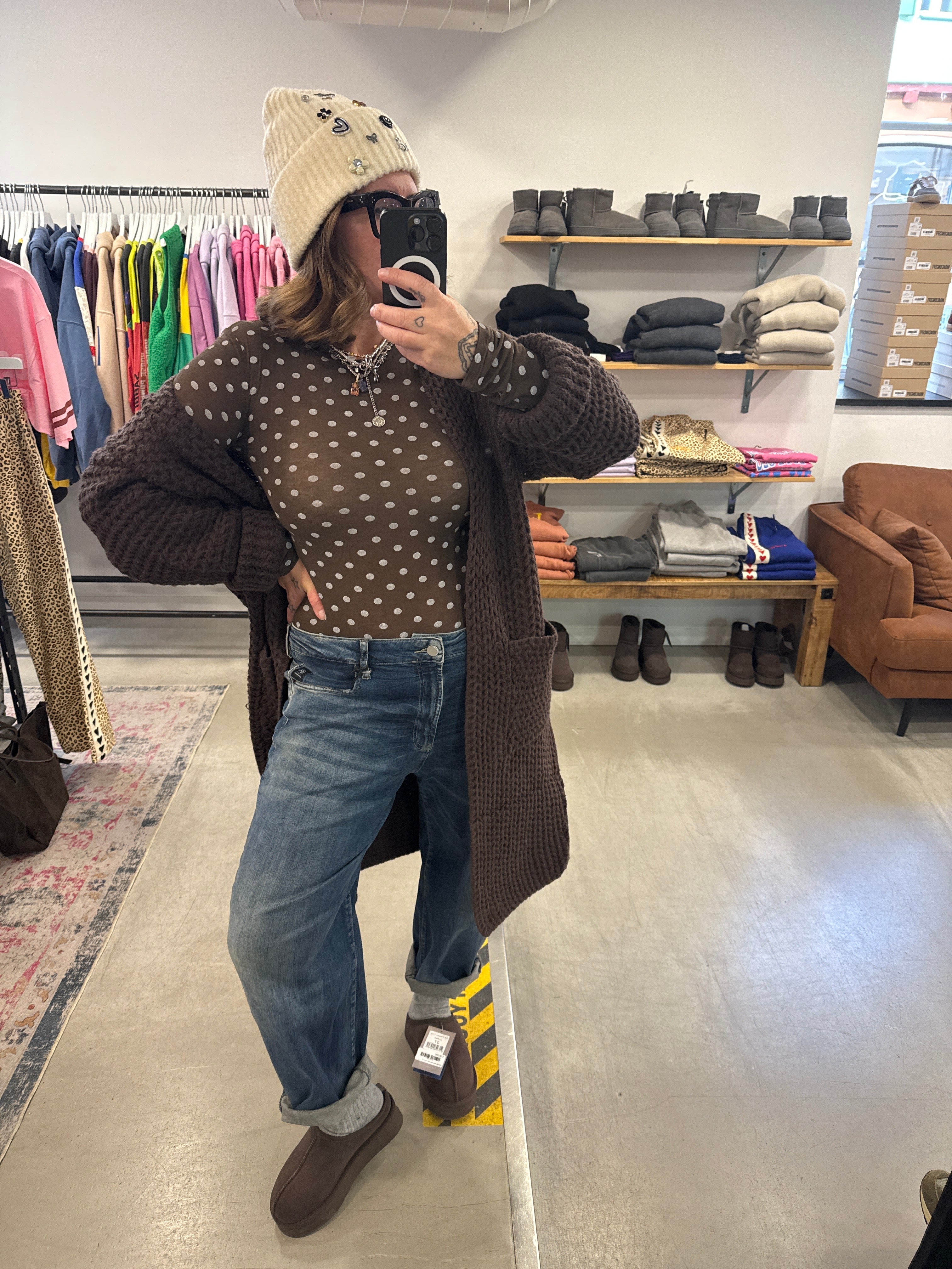 Longsleeve Mesh Dots