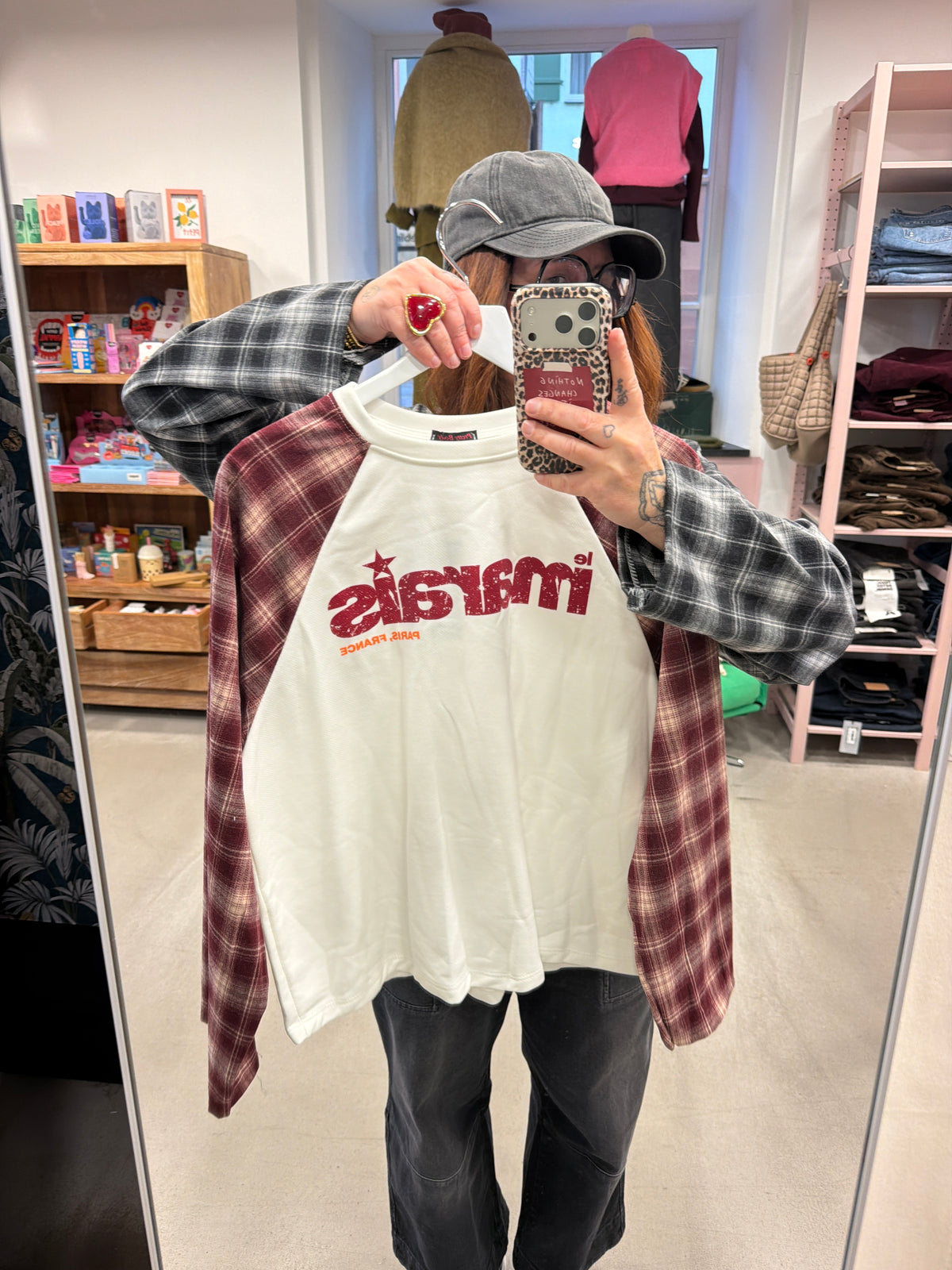 Longsleeve Imaris karriert