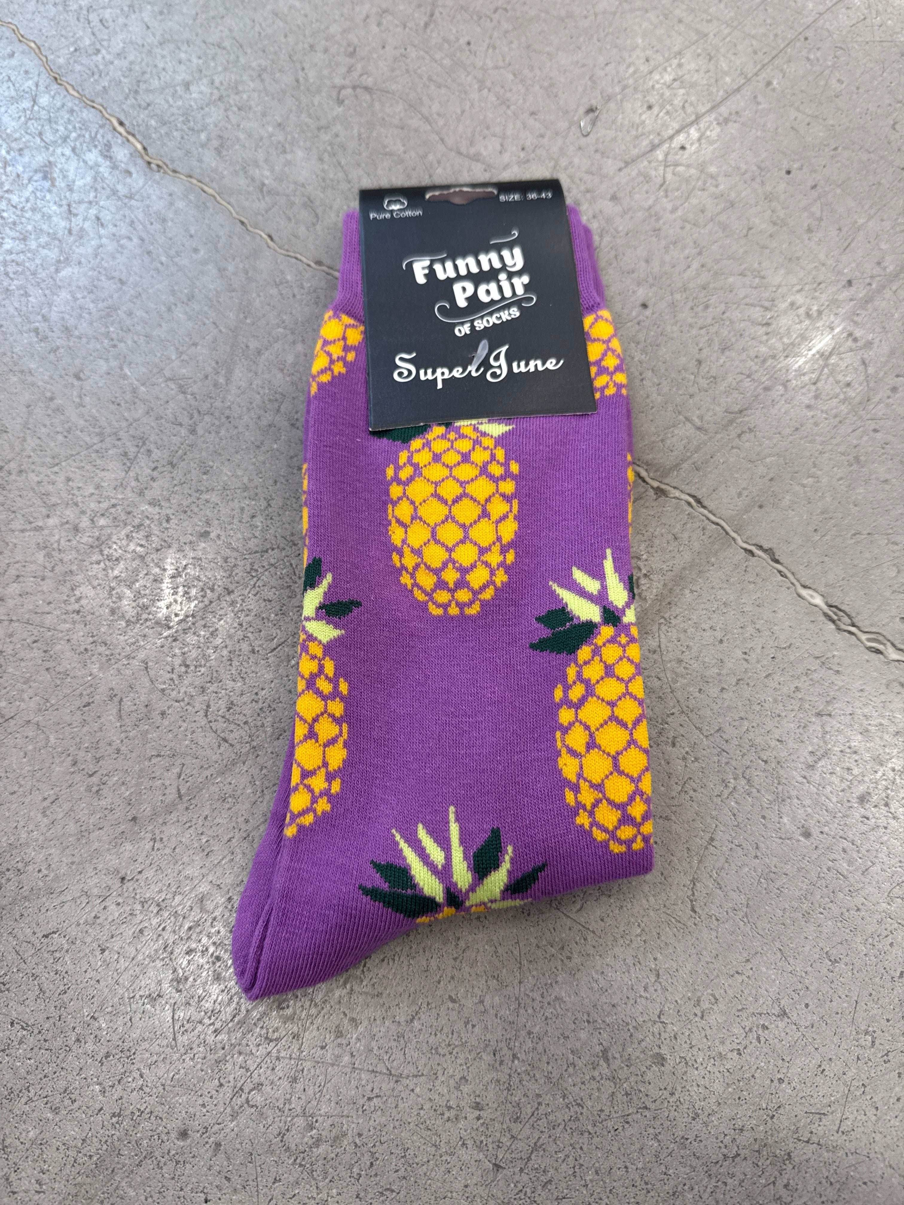 Socken Fruits Ananas