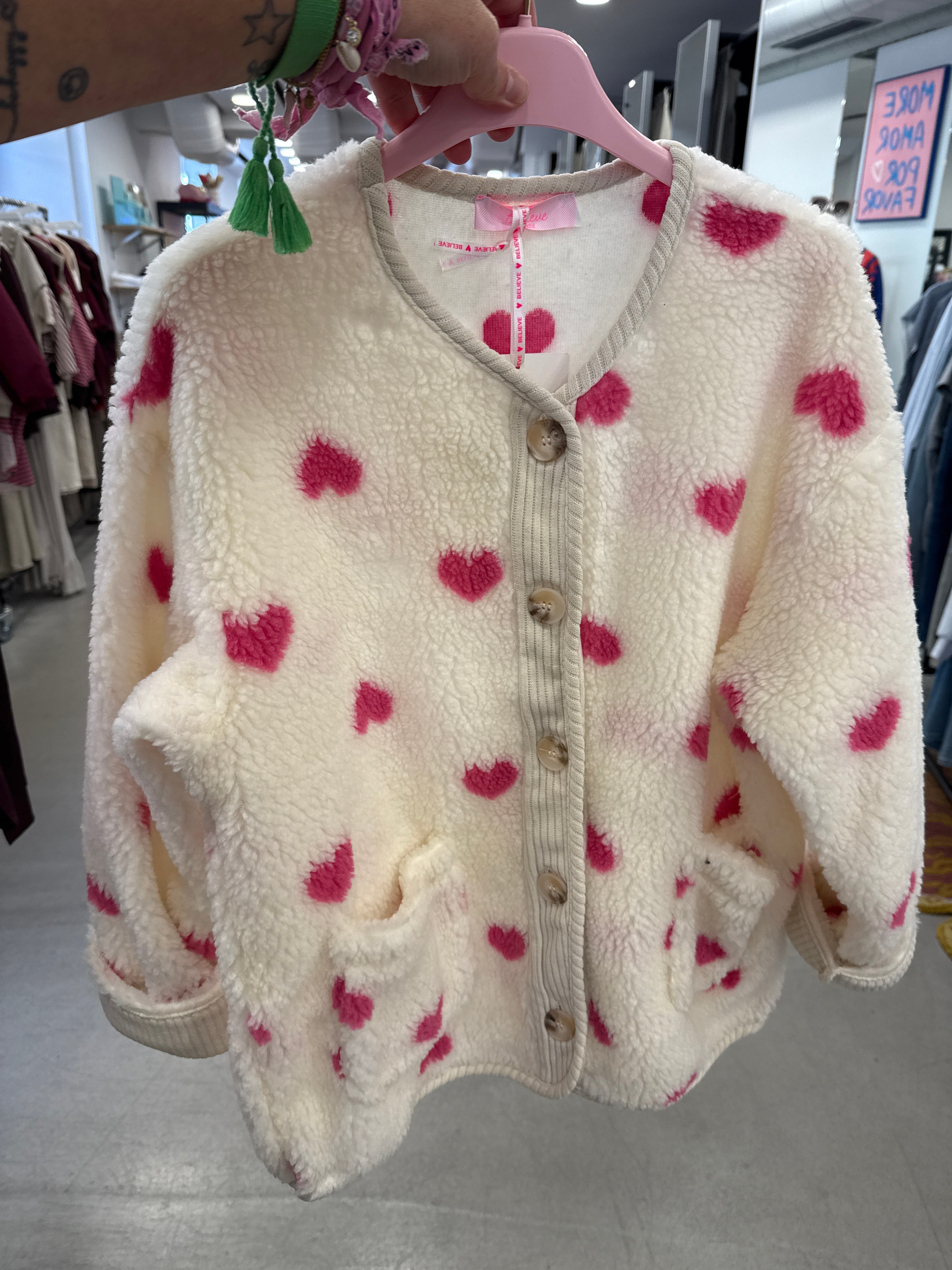 Jacke Teddy Heart