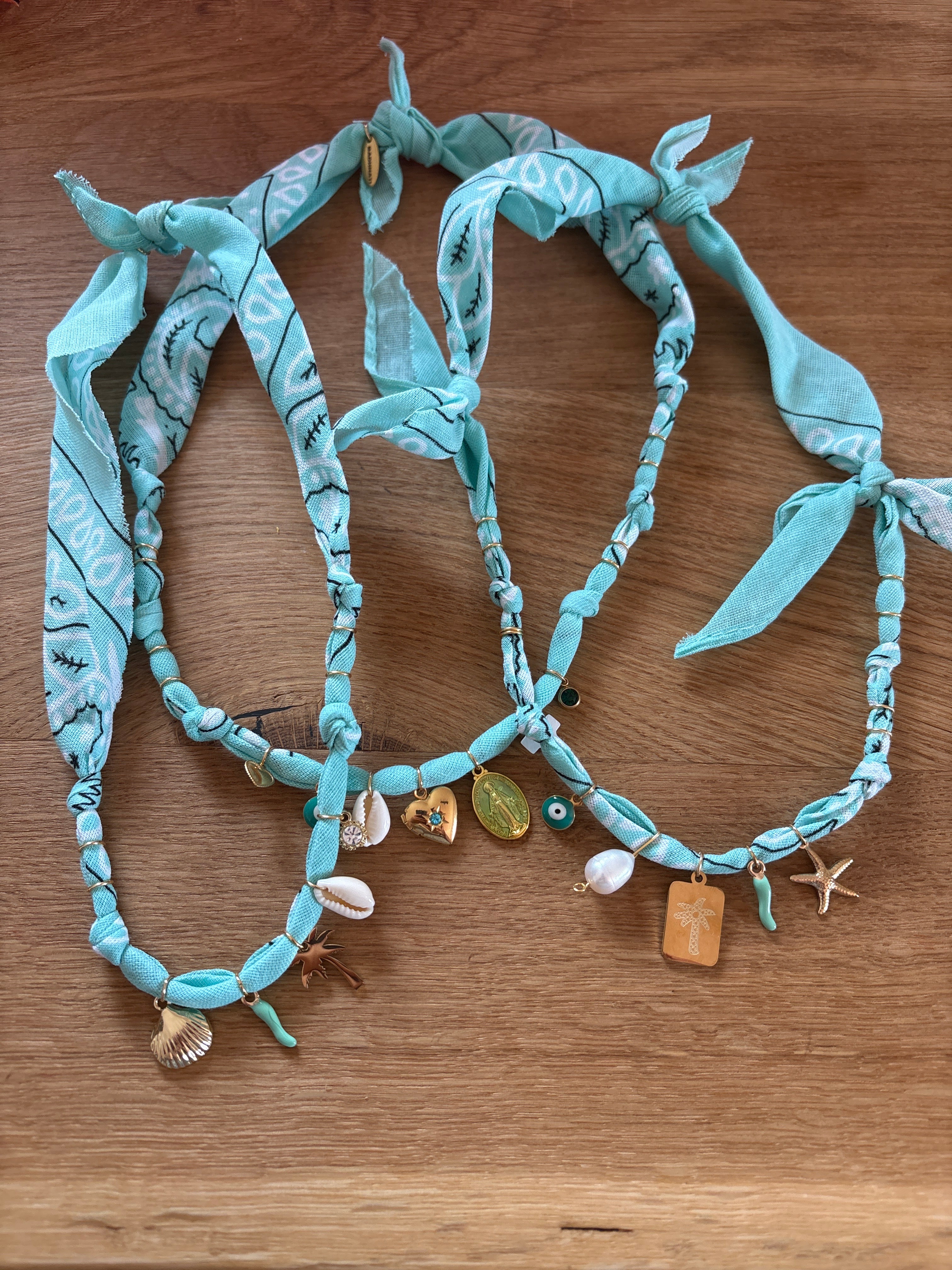 Kette Bandana Türkis