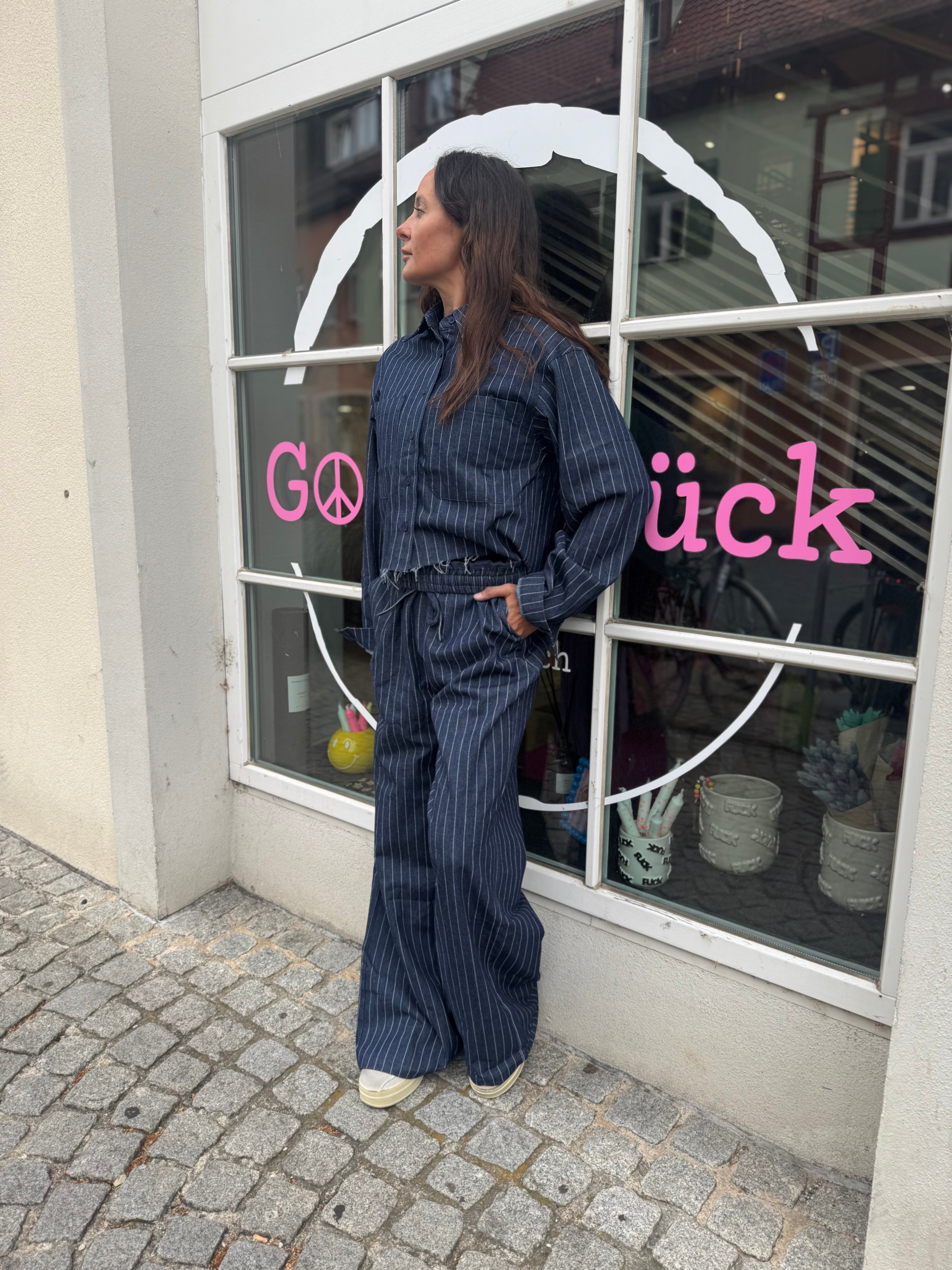 Hose Stripe Jeans