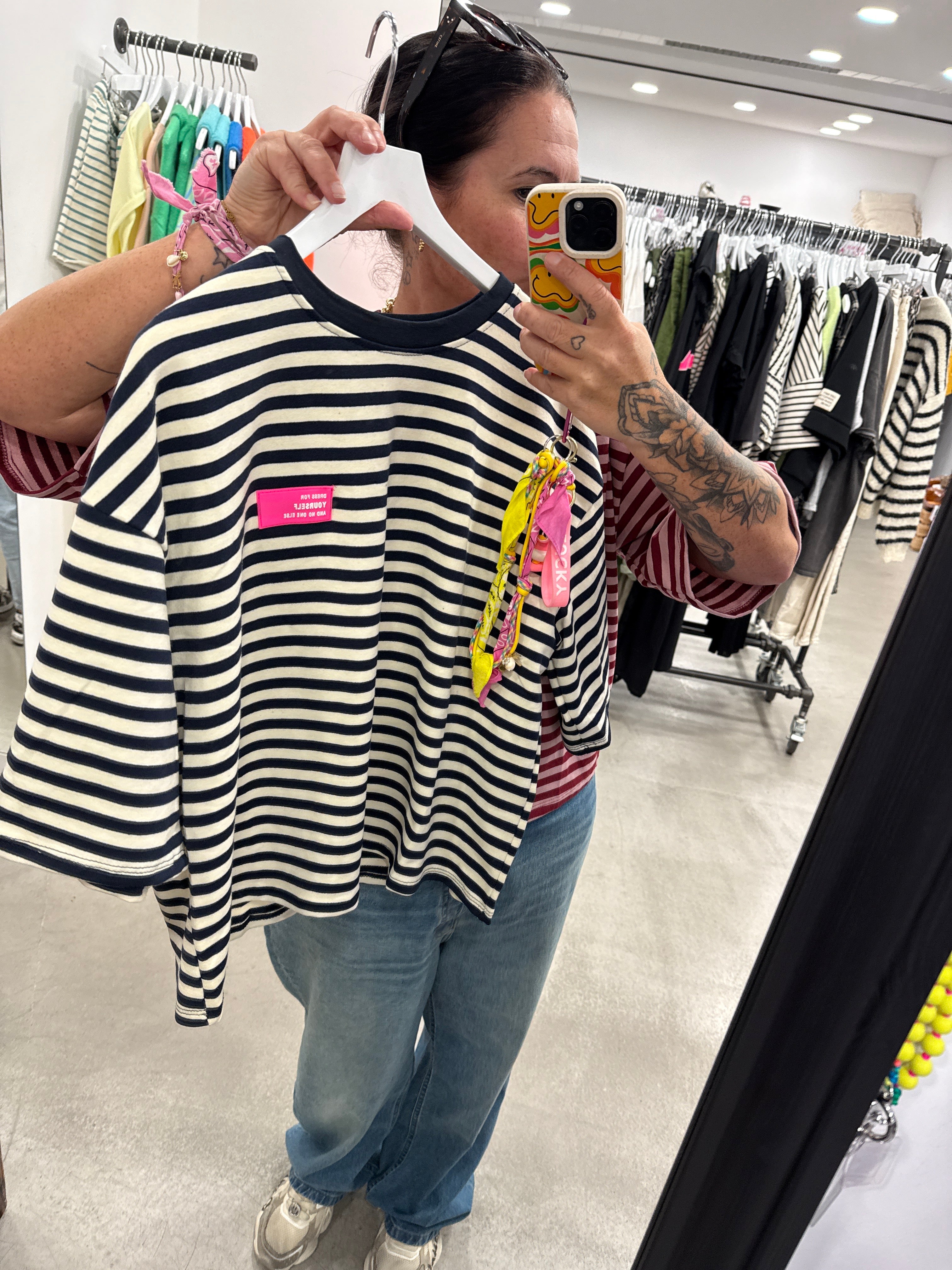 T-Shirt Stripe Dress For