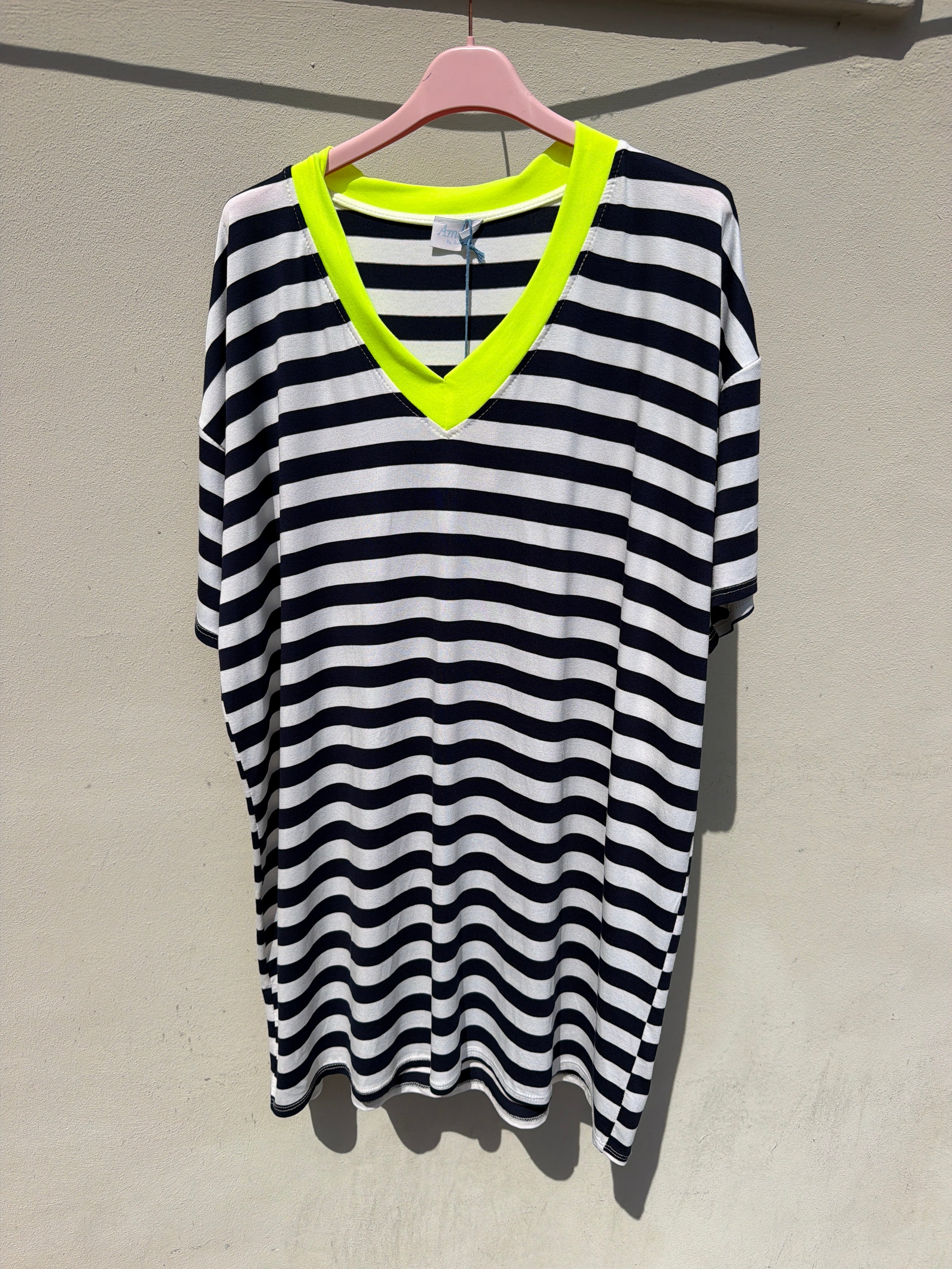 T-Shirt Kleid Stripe