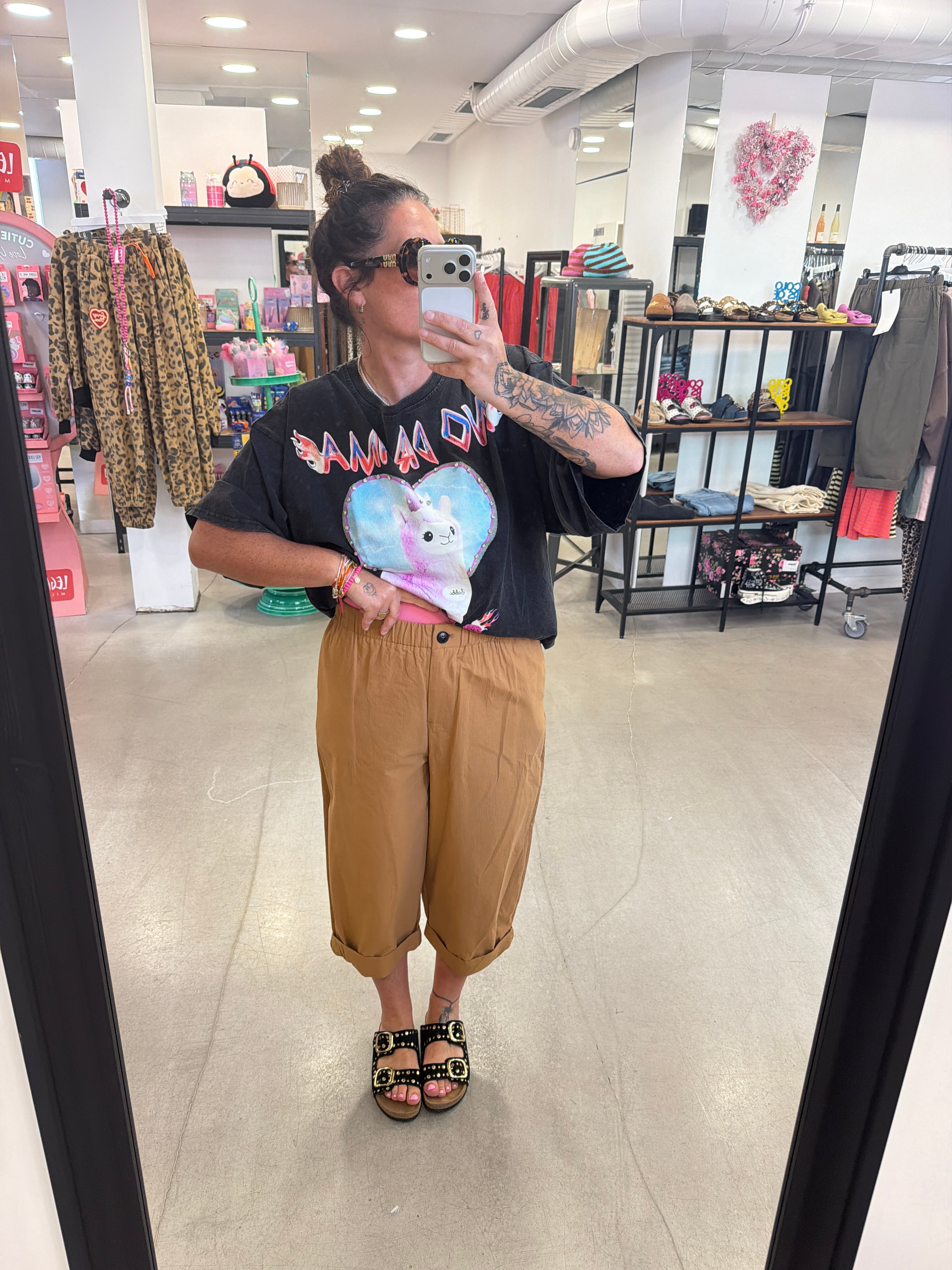 Hose Lola camel