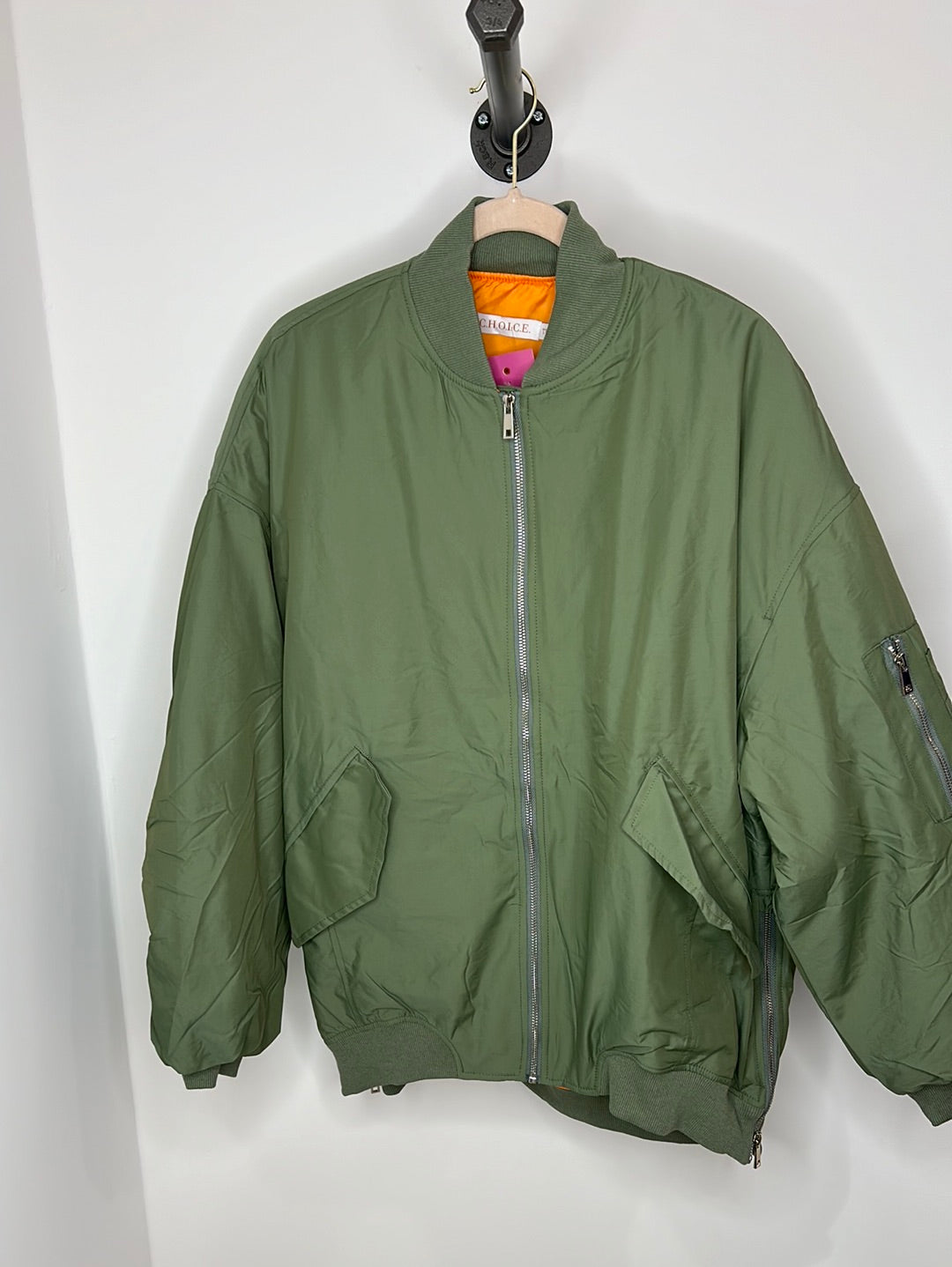 Jacke Bomber Khaki