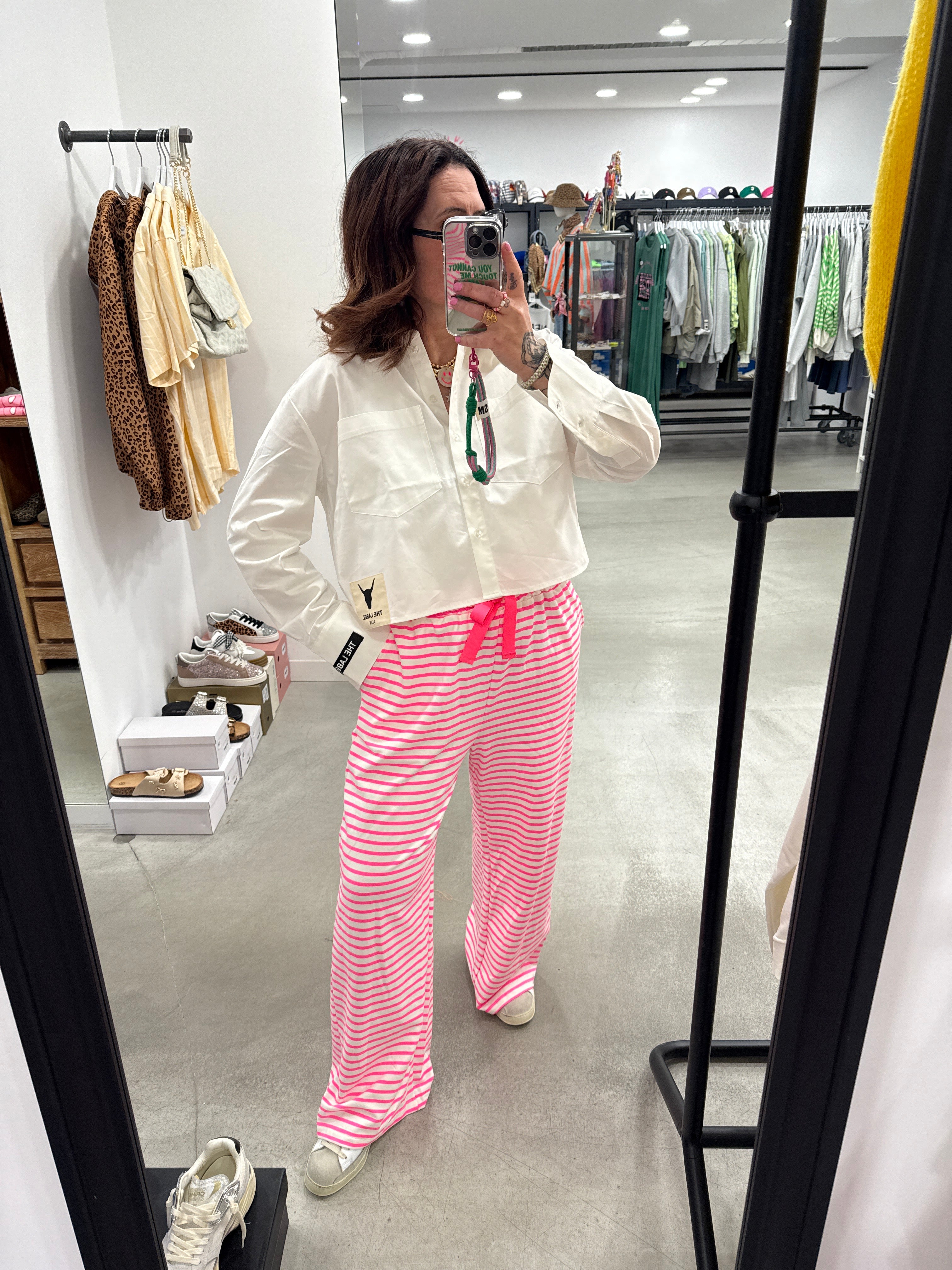 Bluse Alix the Label croped
