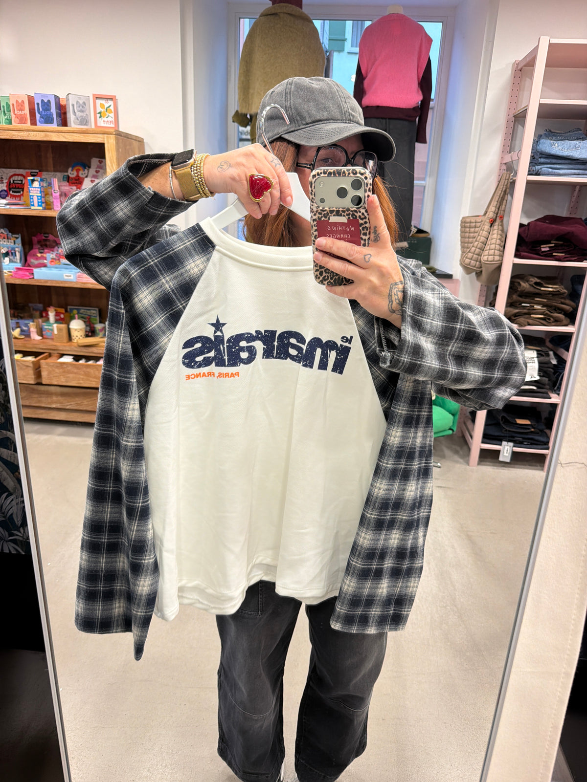 Longsleeve Imaris karriert