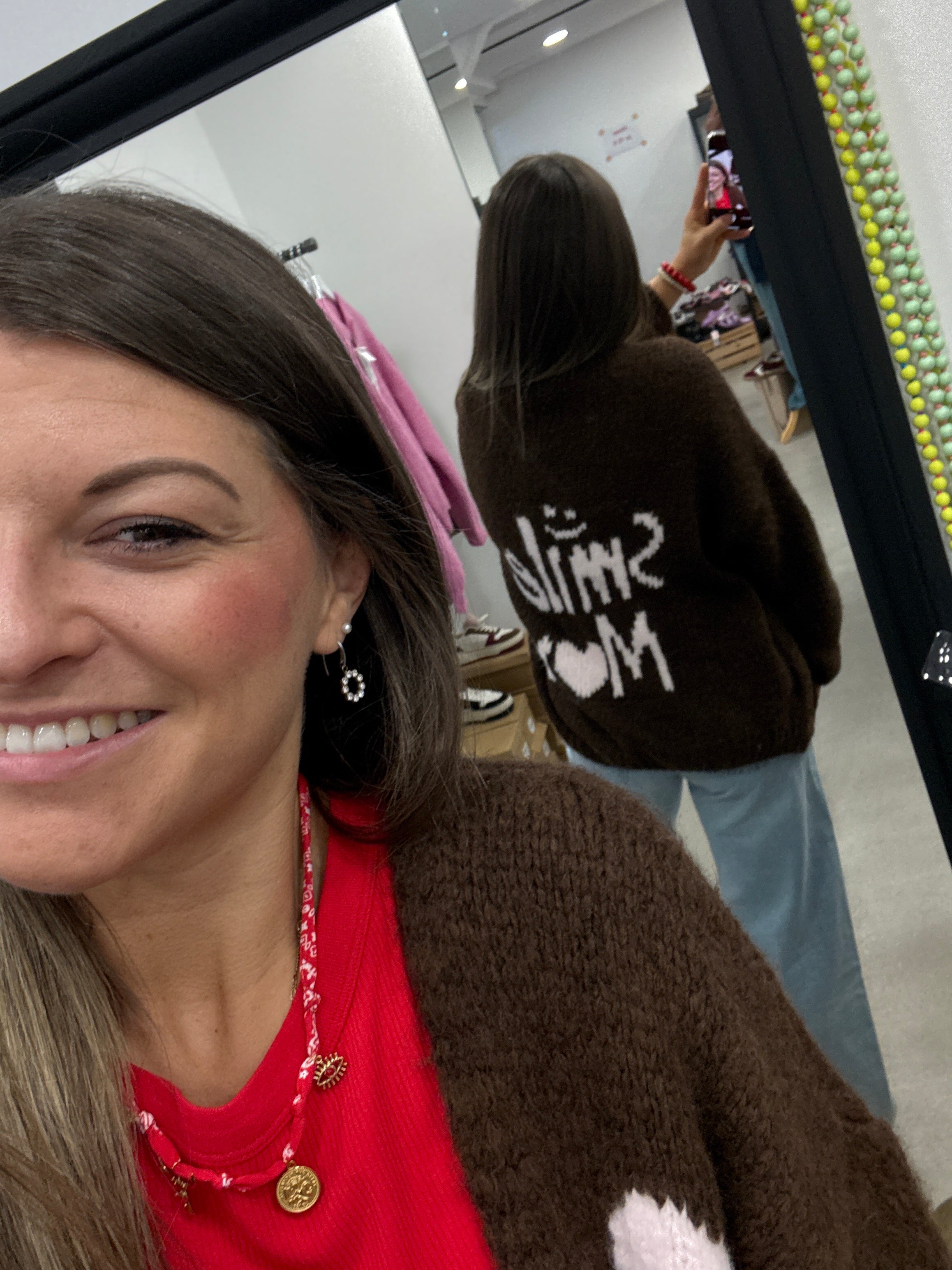 Jacke Cardigan Smile Heart